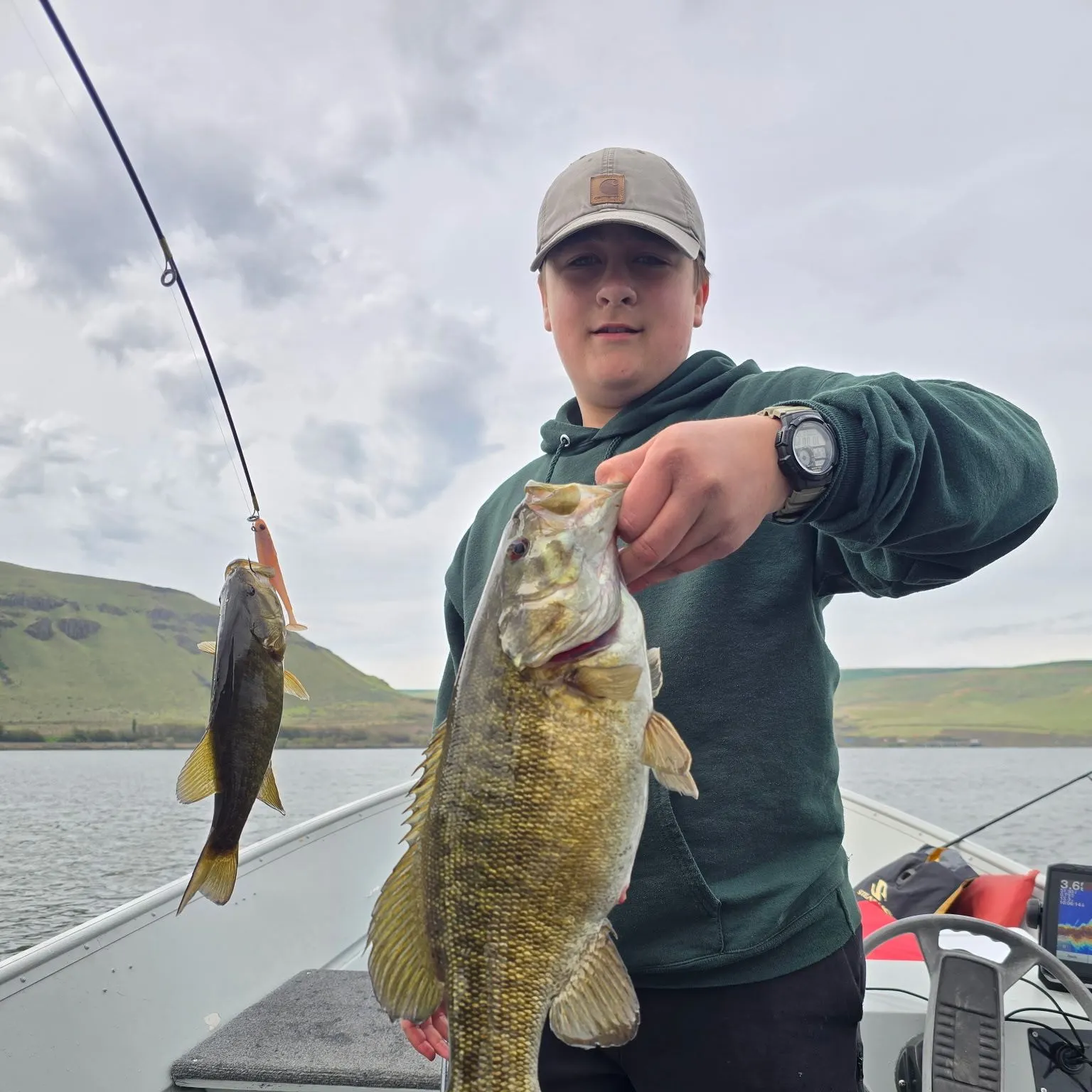 recently logged catches