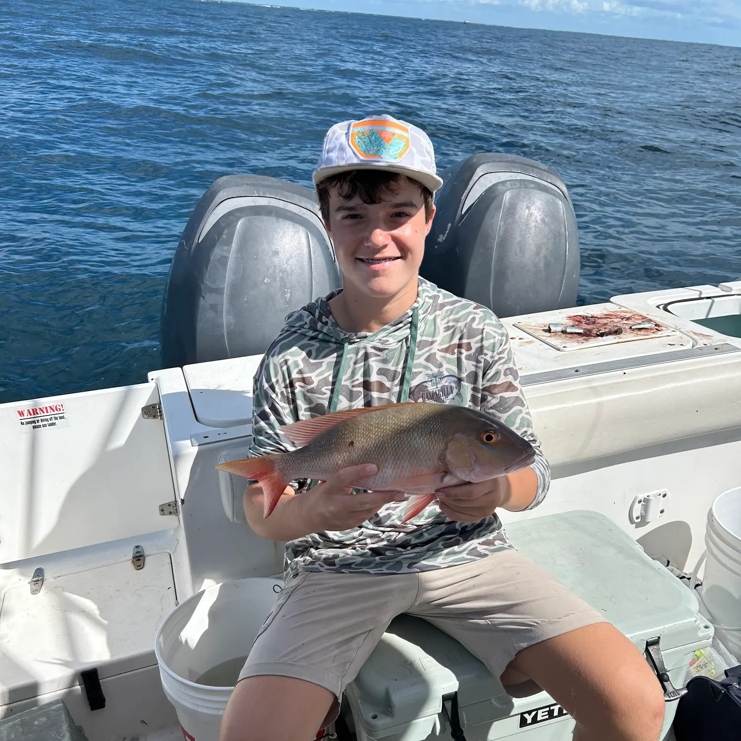 Mutton snapper caught on Fishbrain