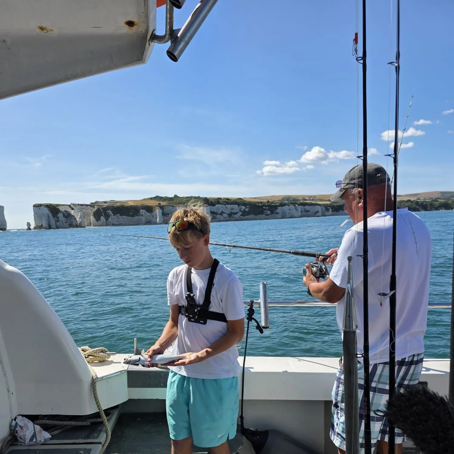 Atlantic mackerel caught on Fishbrain