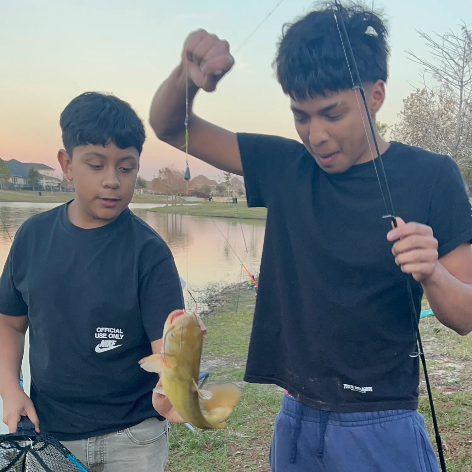 recently logged catches