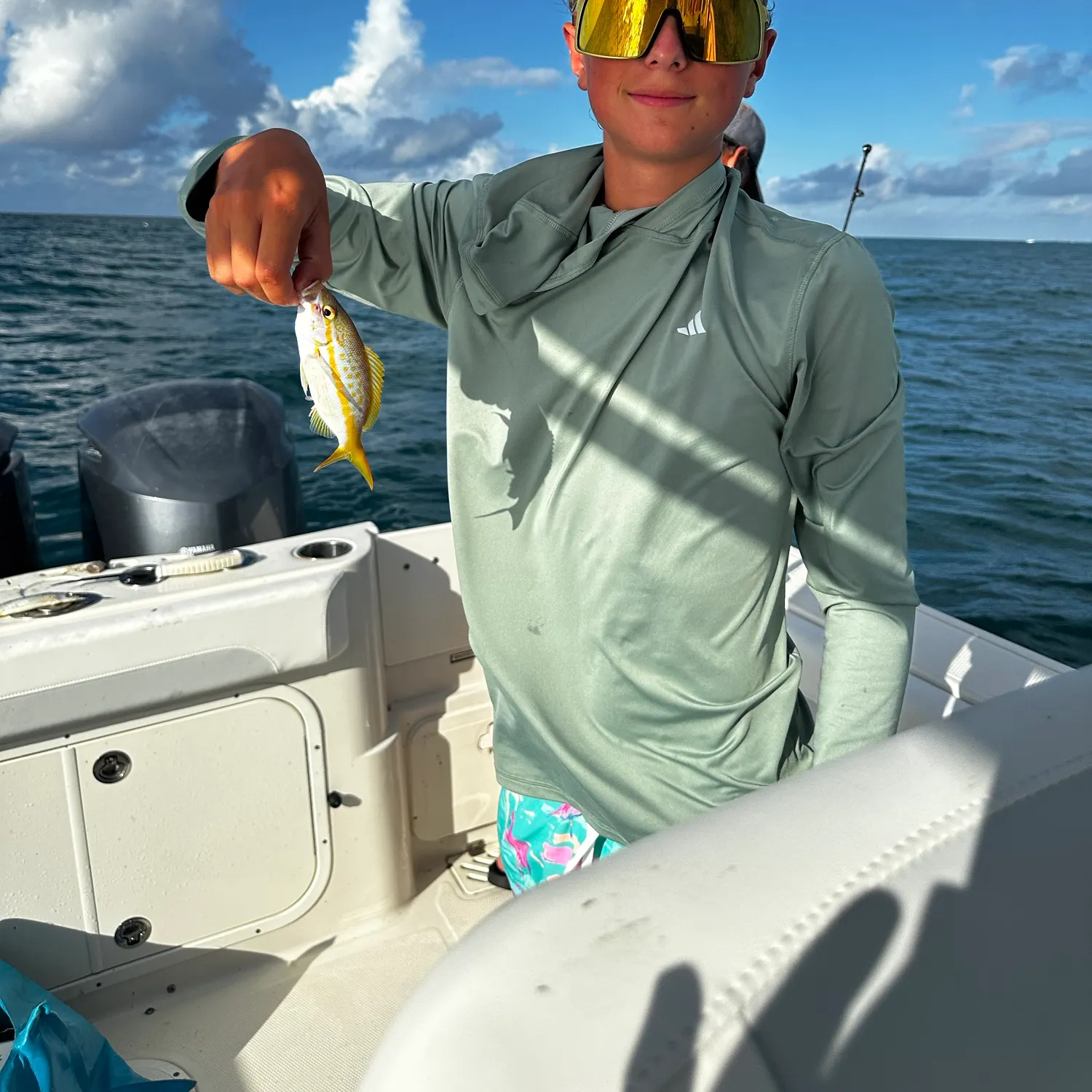 Yellowtail snapper caught on Fishbrain