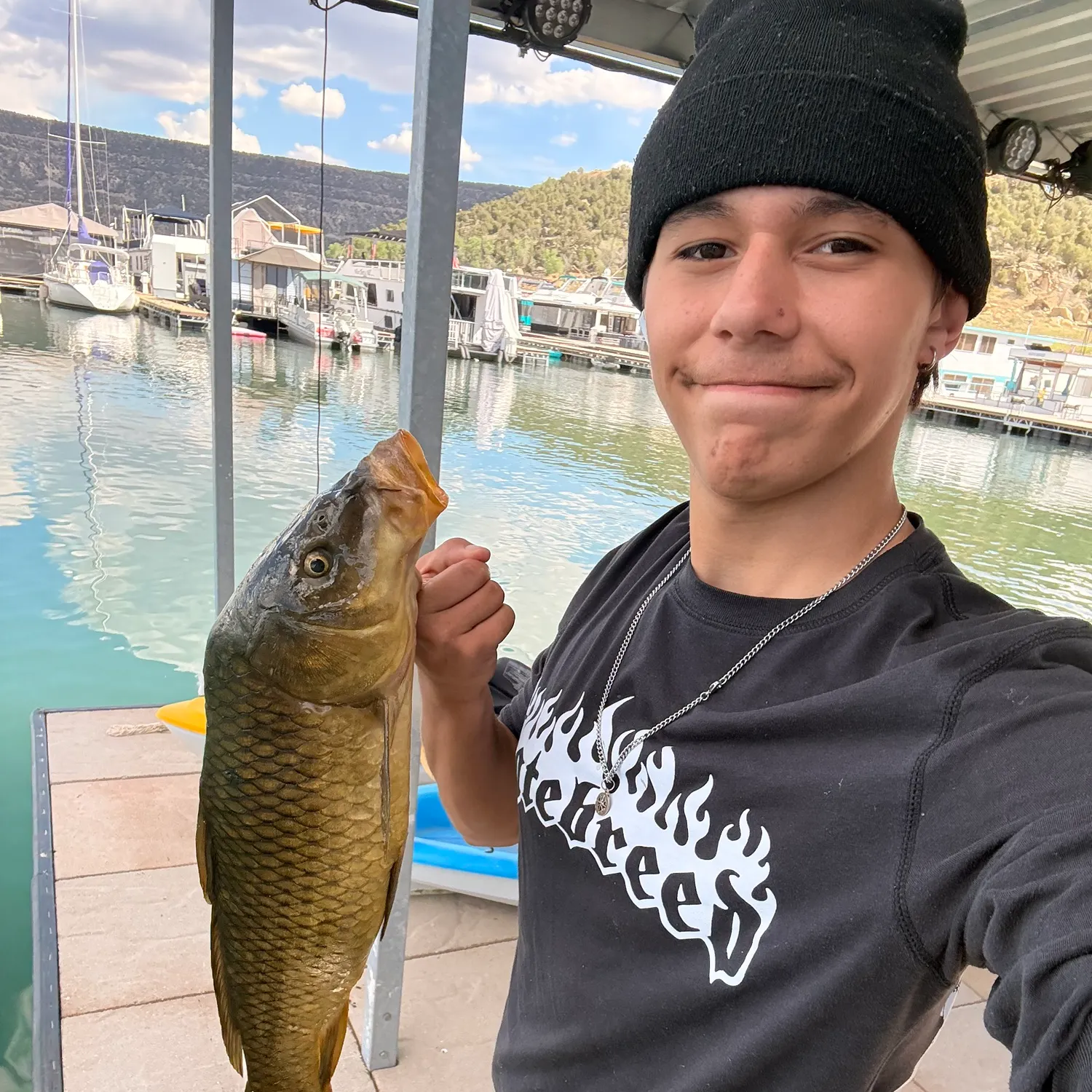 recently logged catches