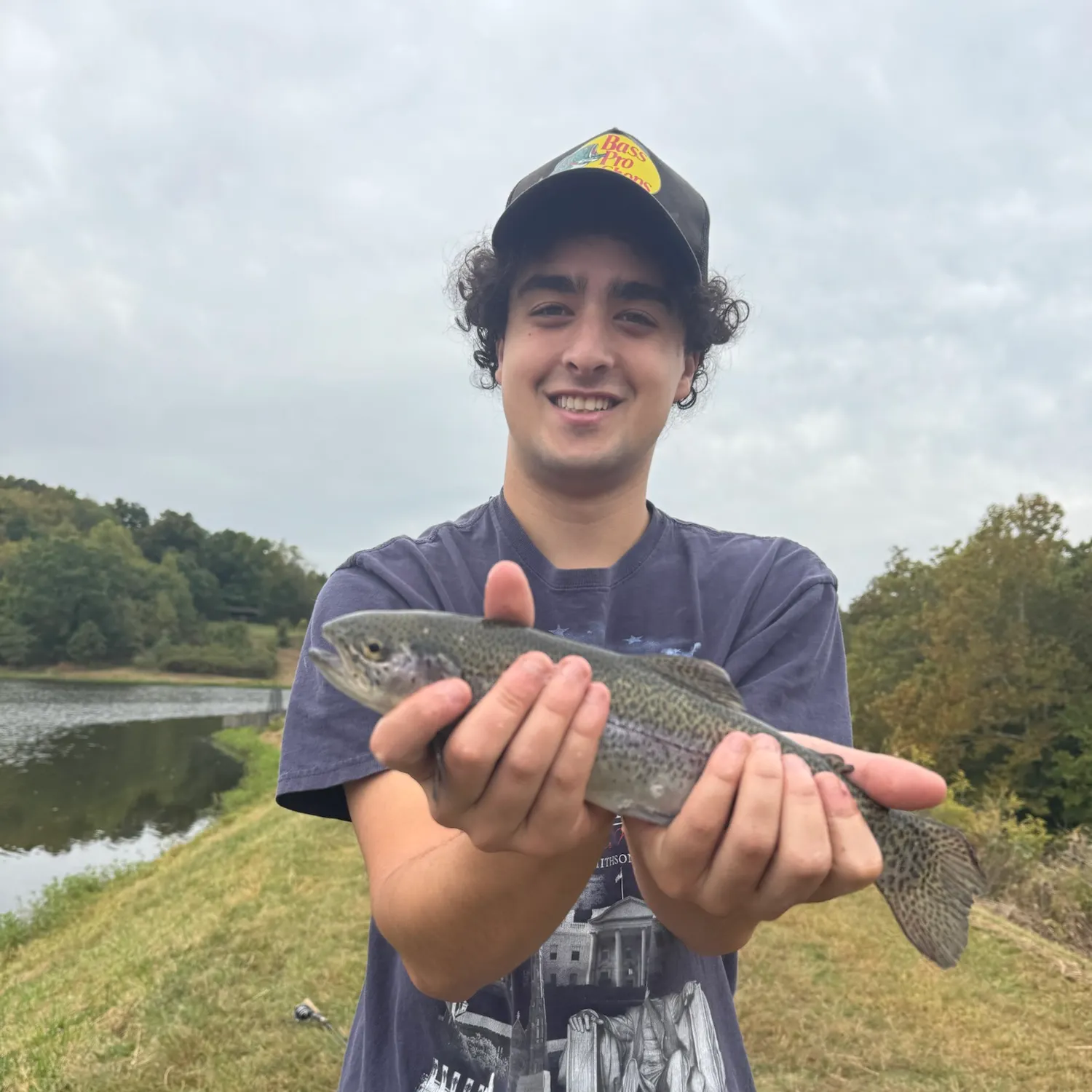 Rainbow trout caught on Fishbrain