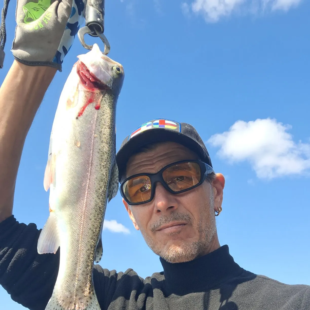 Rainbow trout caught on Fishbrain