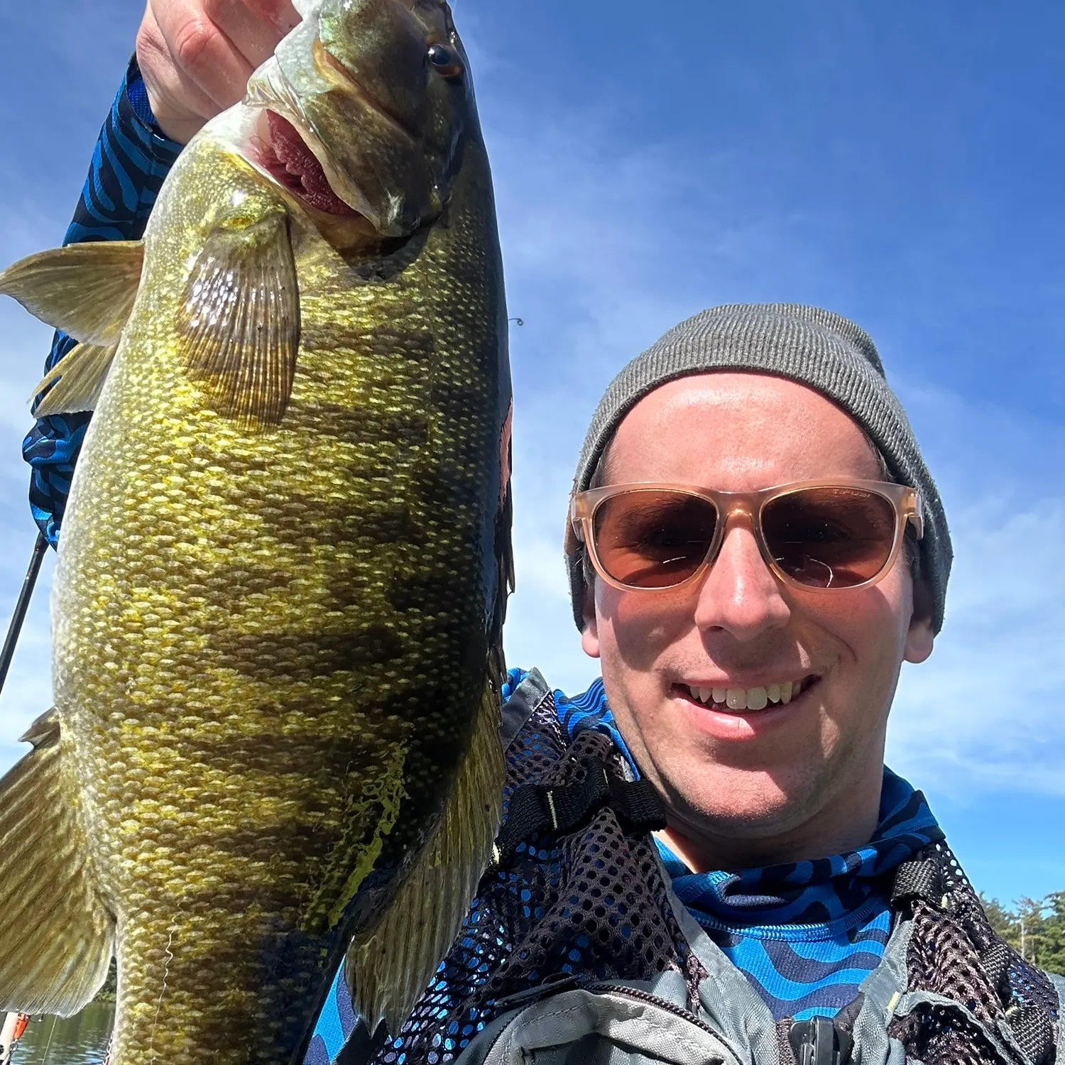Smallmouth bass caught on Fishbrain