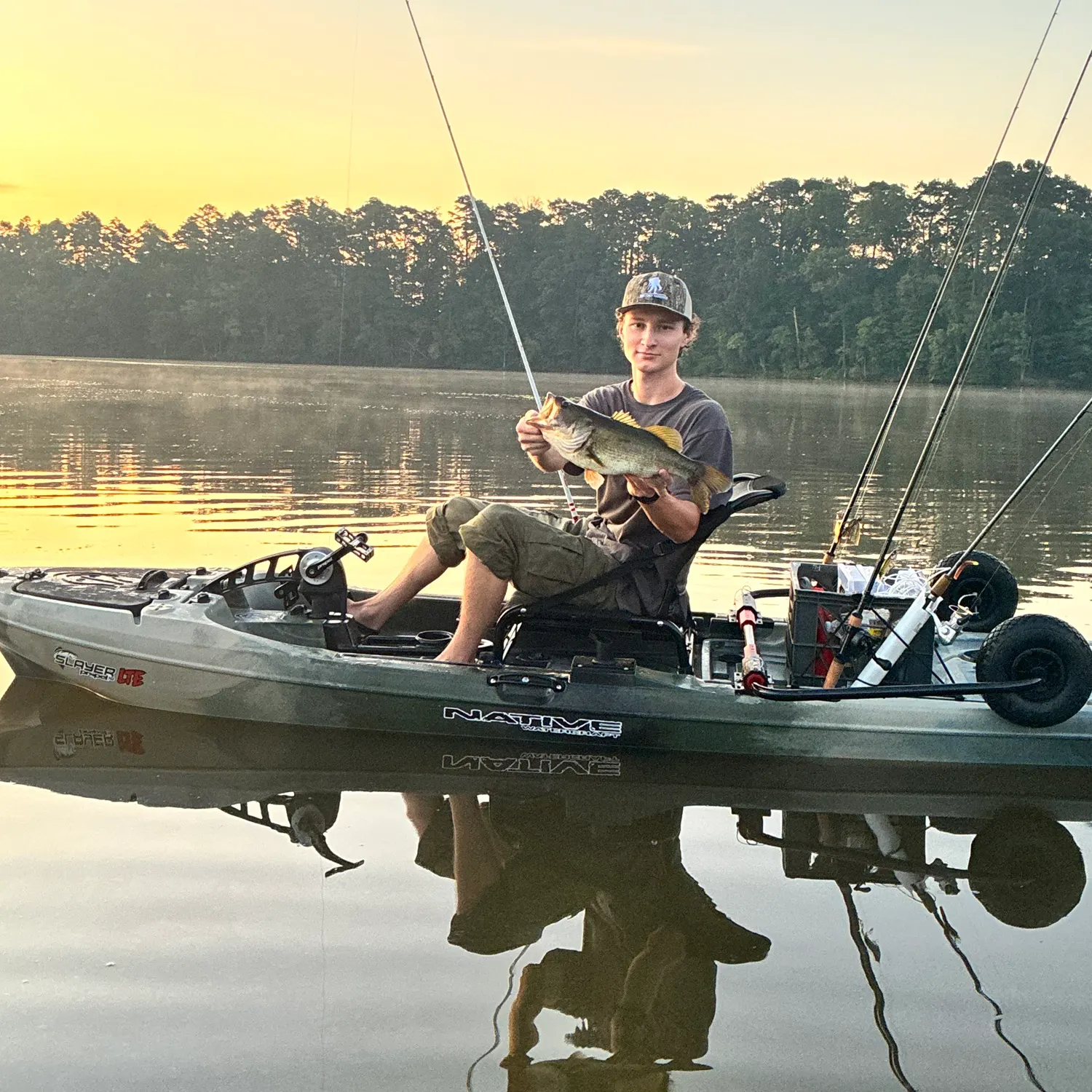recently logged catches