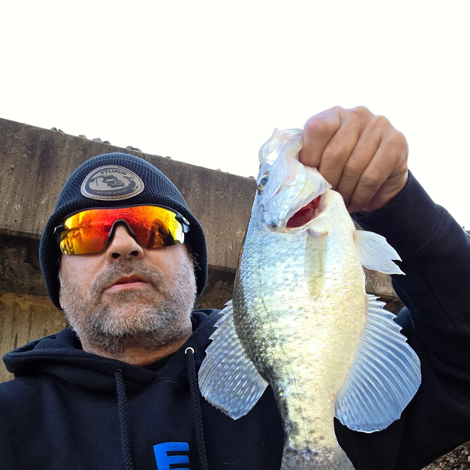 White crappie caught on Fishbrain