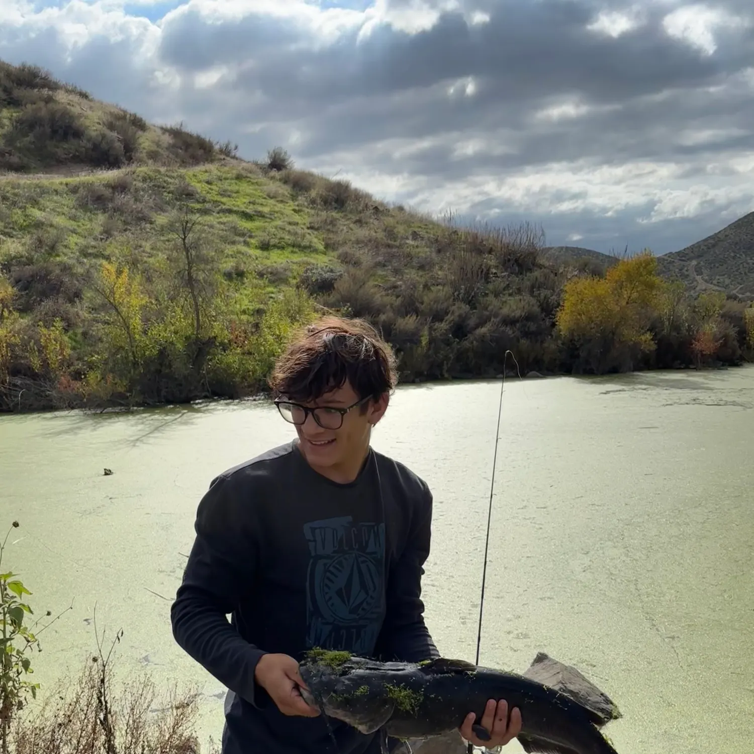 Channel catfish caught on Fishbrain
