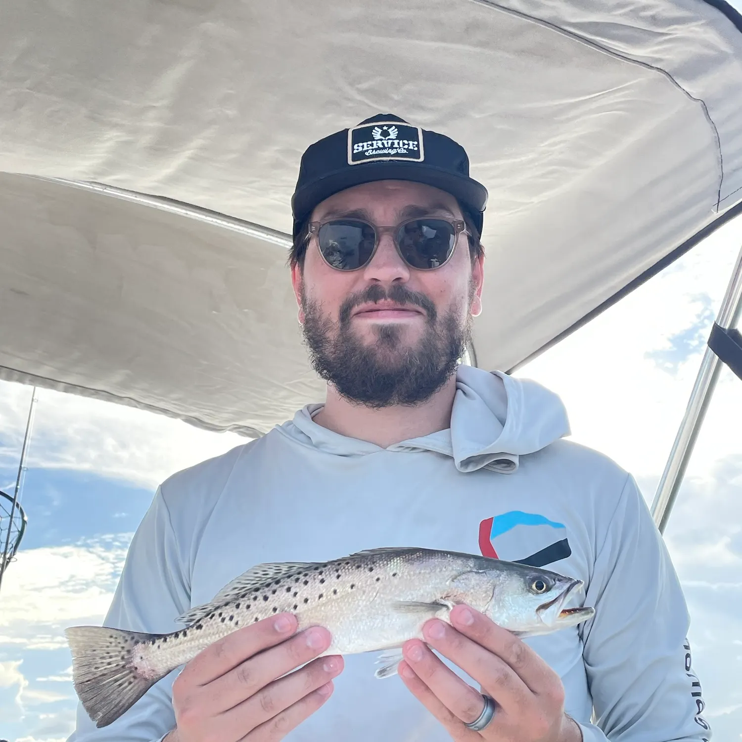 Spotted seatrout caught on Fishbrain