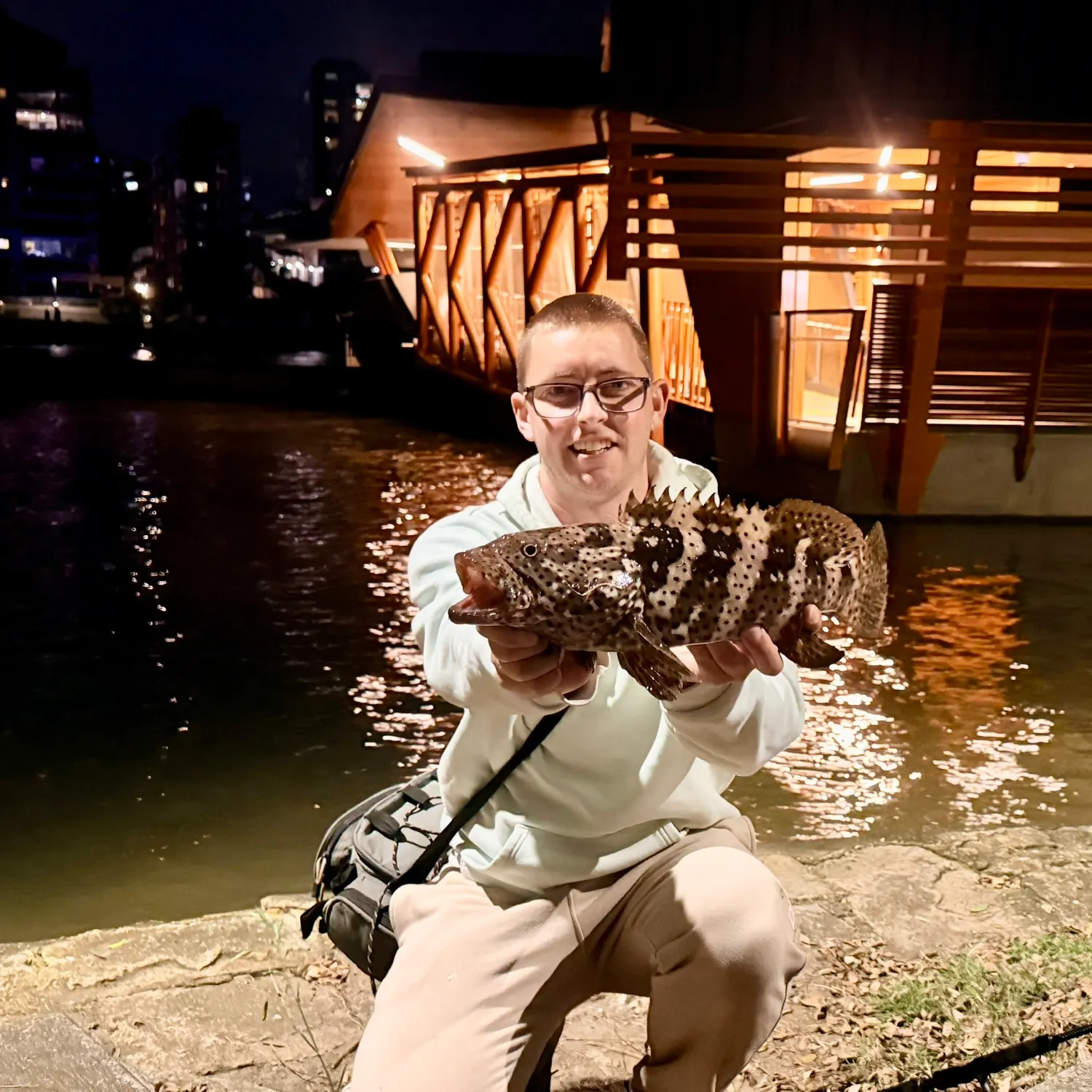 Rock grouper caught on Fishbrain