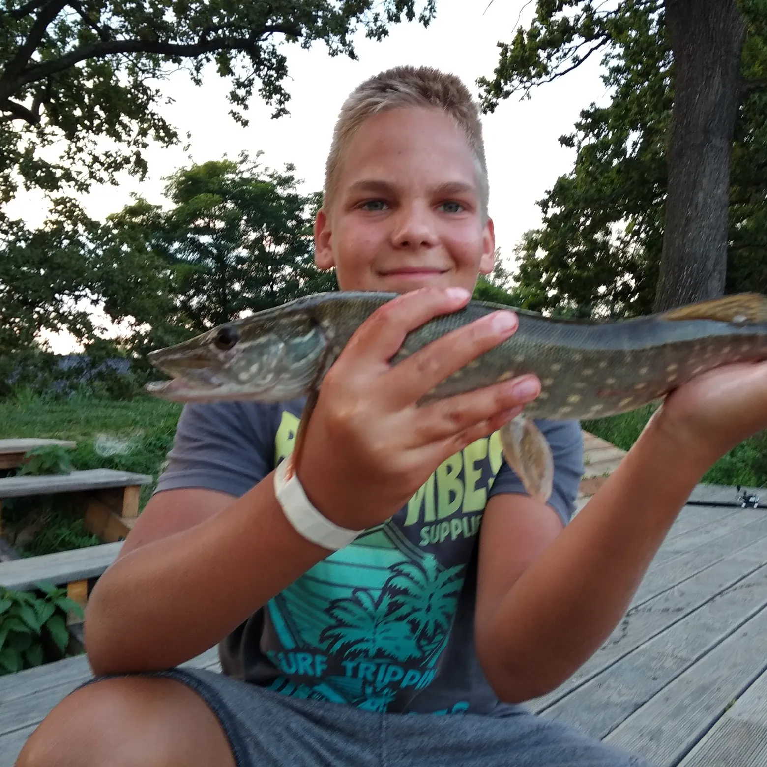 recently logged catches