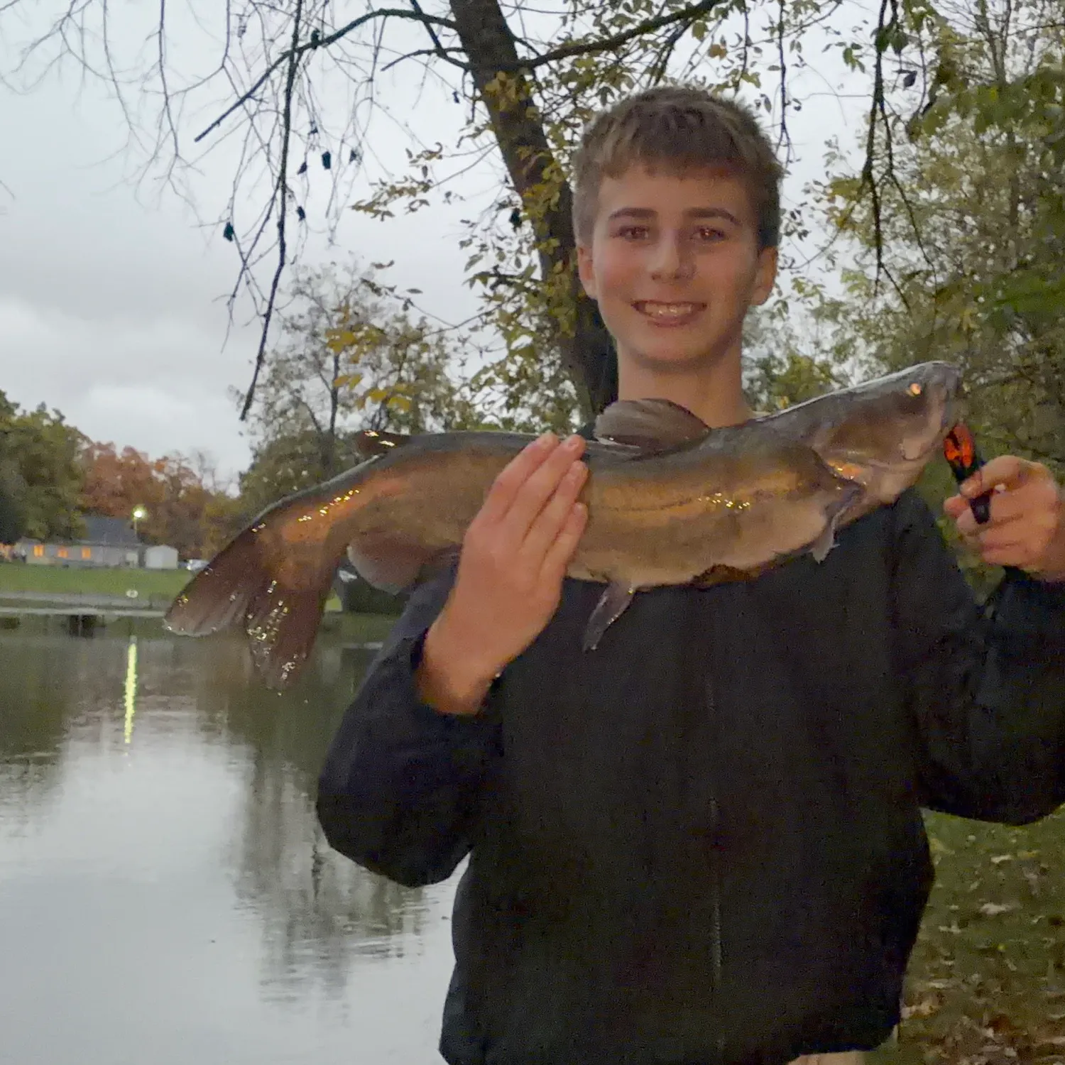Channel catfish caught on Fishbrain