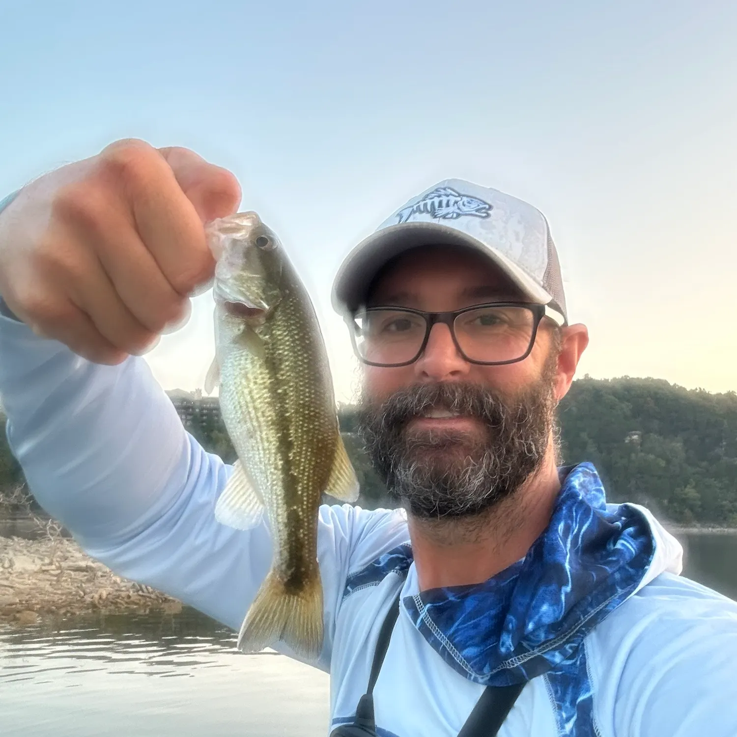 Spotted bass caught on Fishbrain