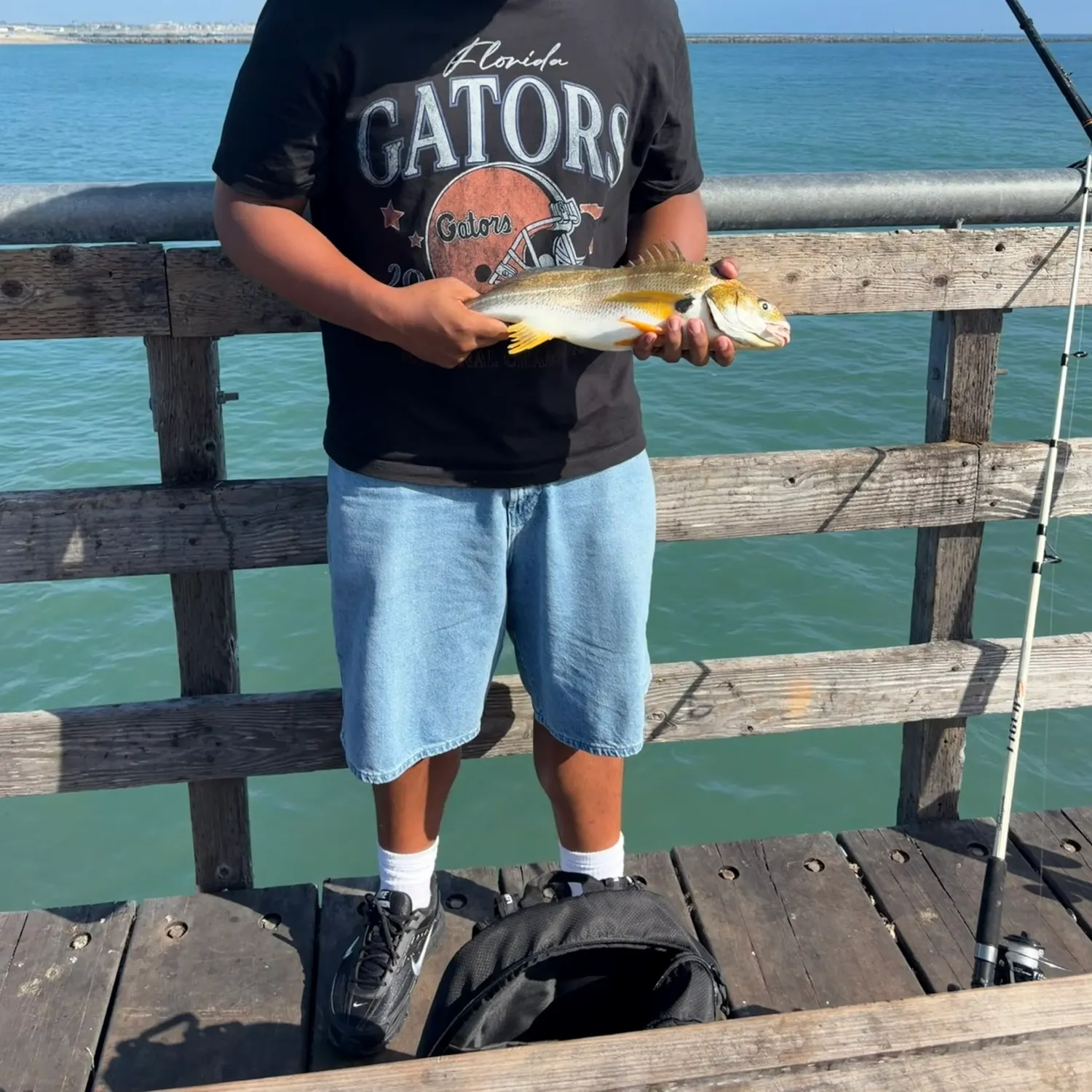 Spotfin croaker caught on Fishbrain