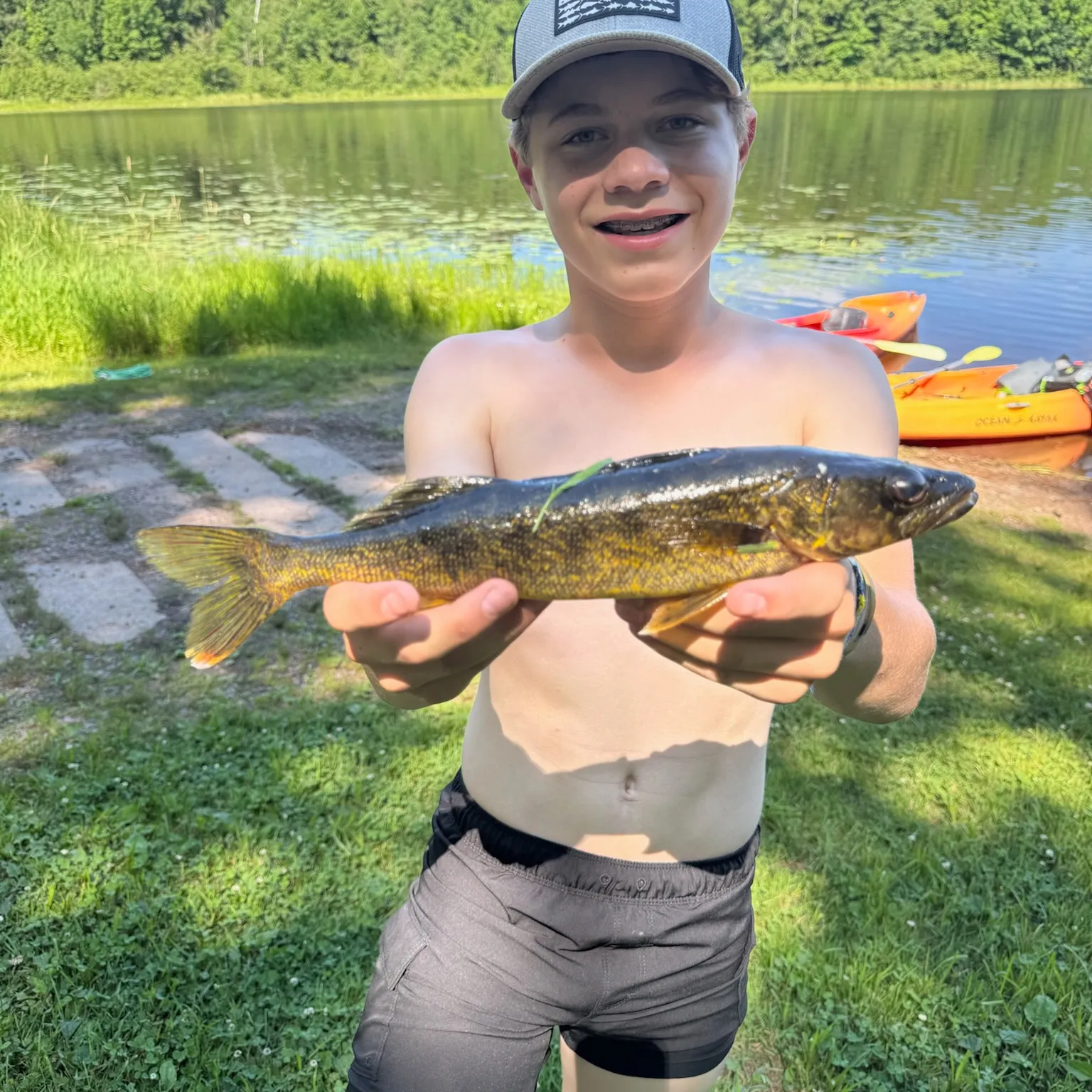 Walleye caught on Fishbrain