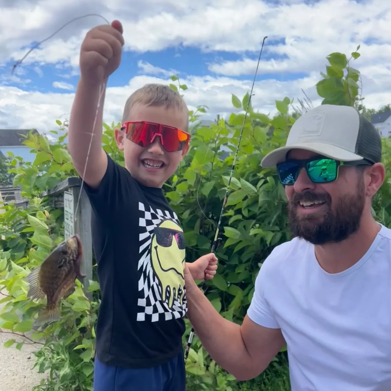 The most recent Pumpkingill hybrid catches on Fishbrain