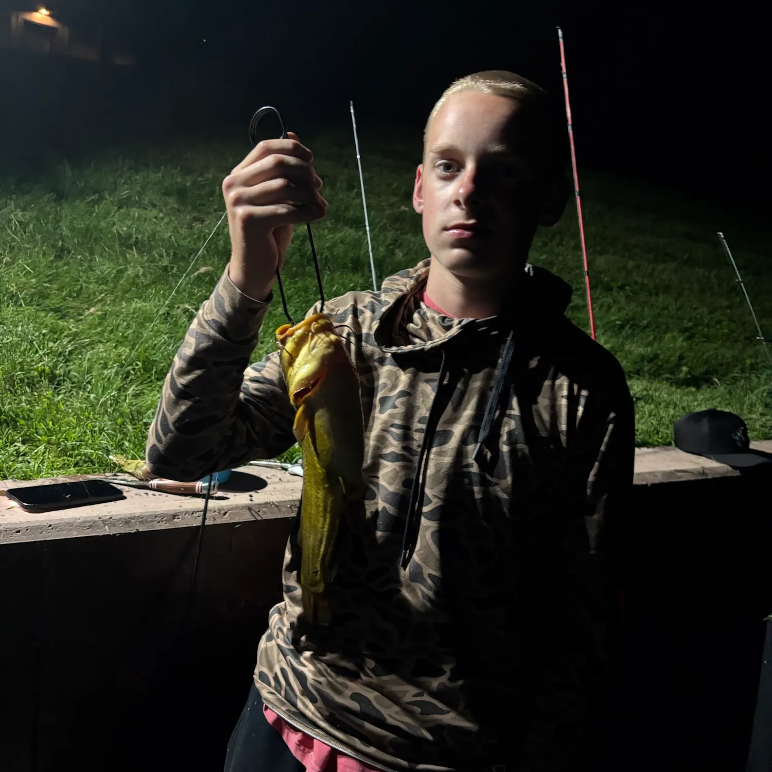Yellow bullhead caught on Fishbrain