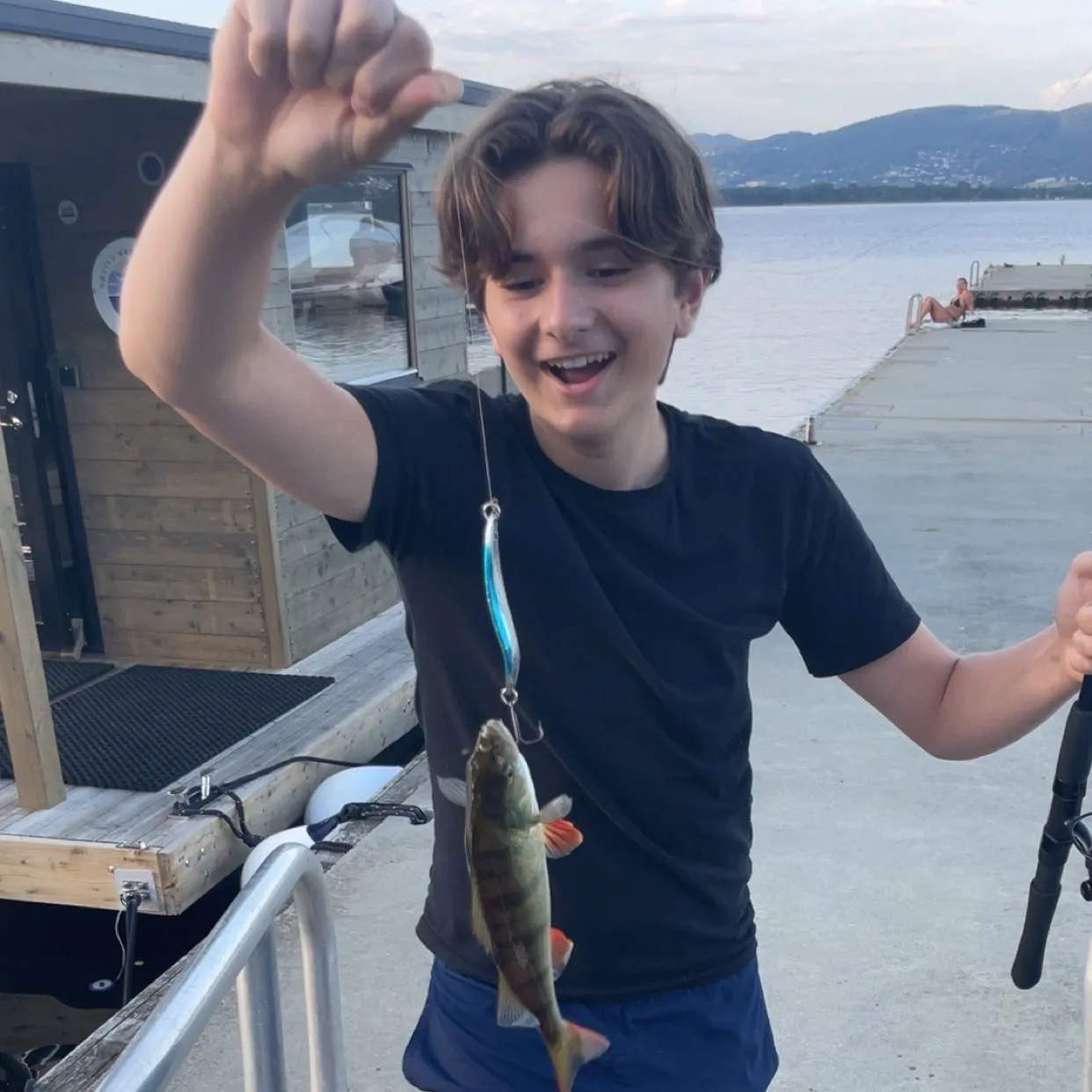 European perch caught on Fishbrain