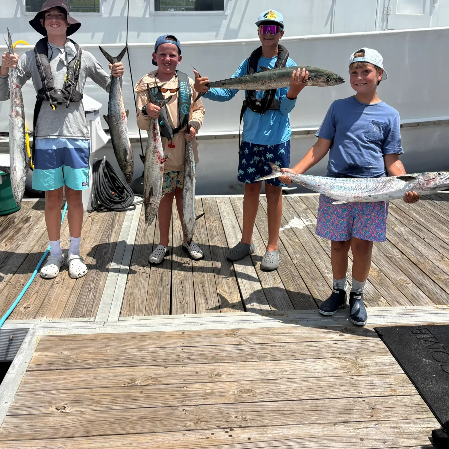 The most recent King mackerel catches on Fishbrain