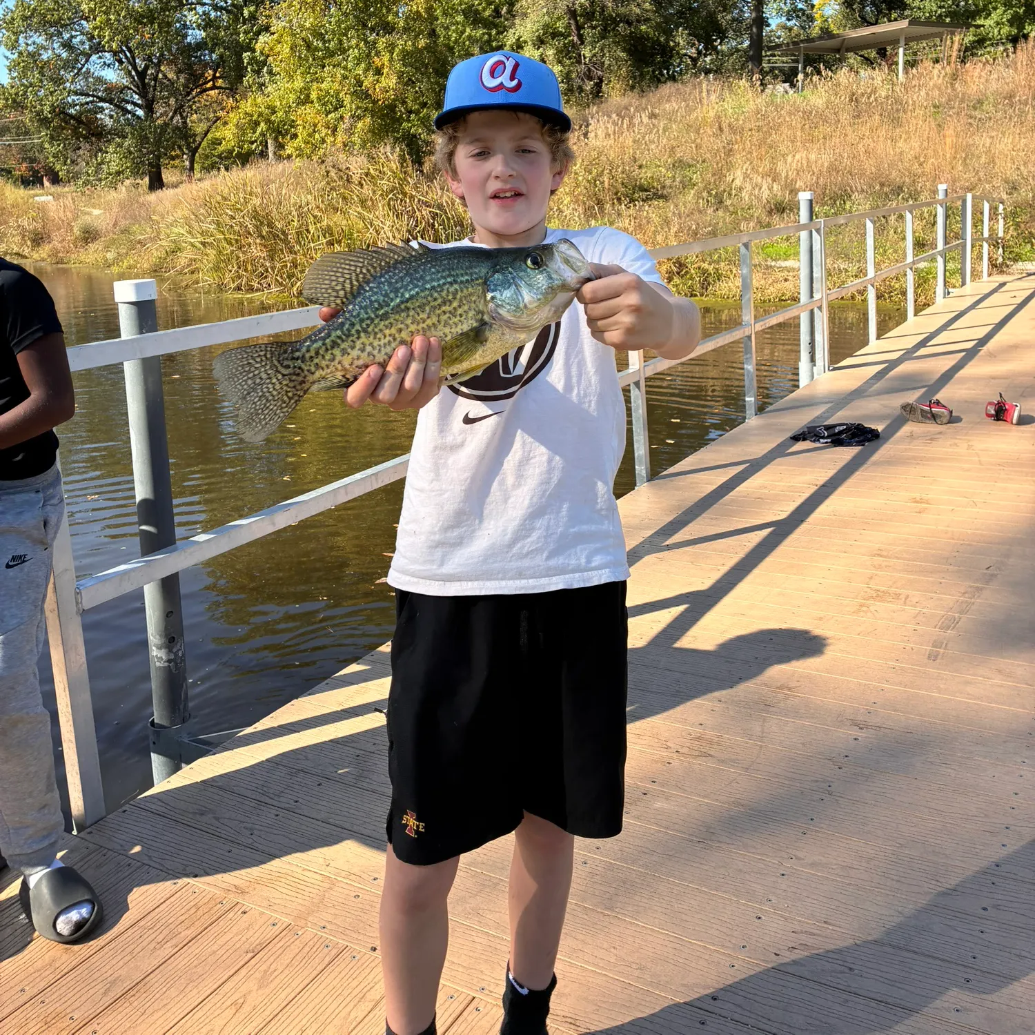 Black crappie caught on Fishbrain