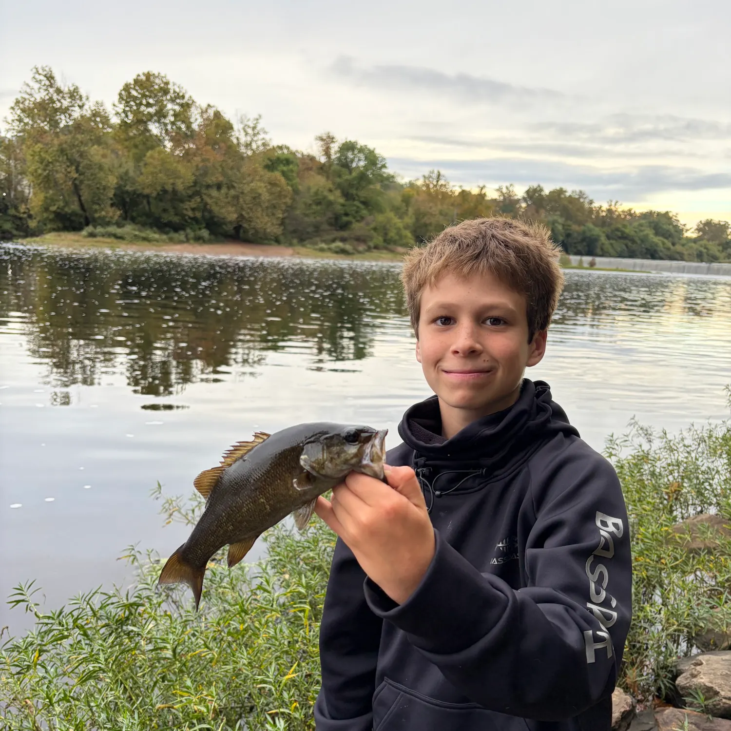 Smallmouth bass caught on Fishbrain
