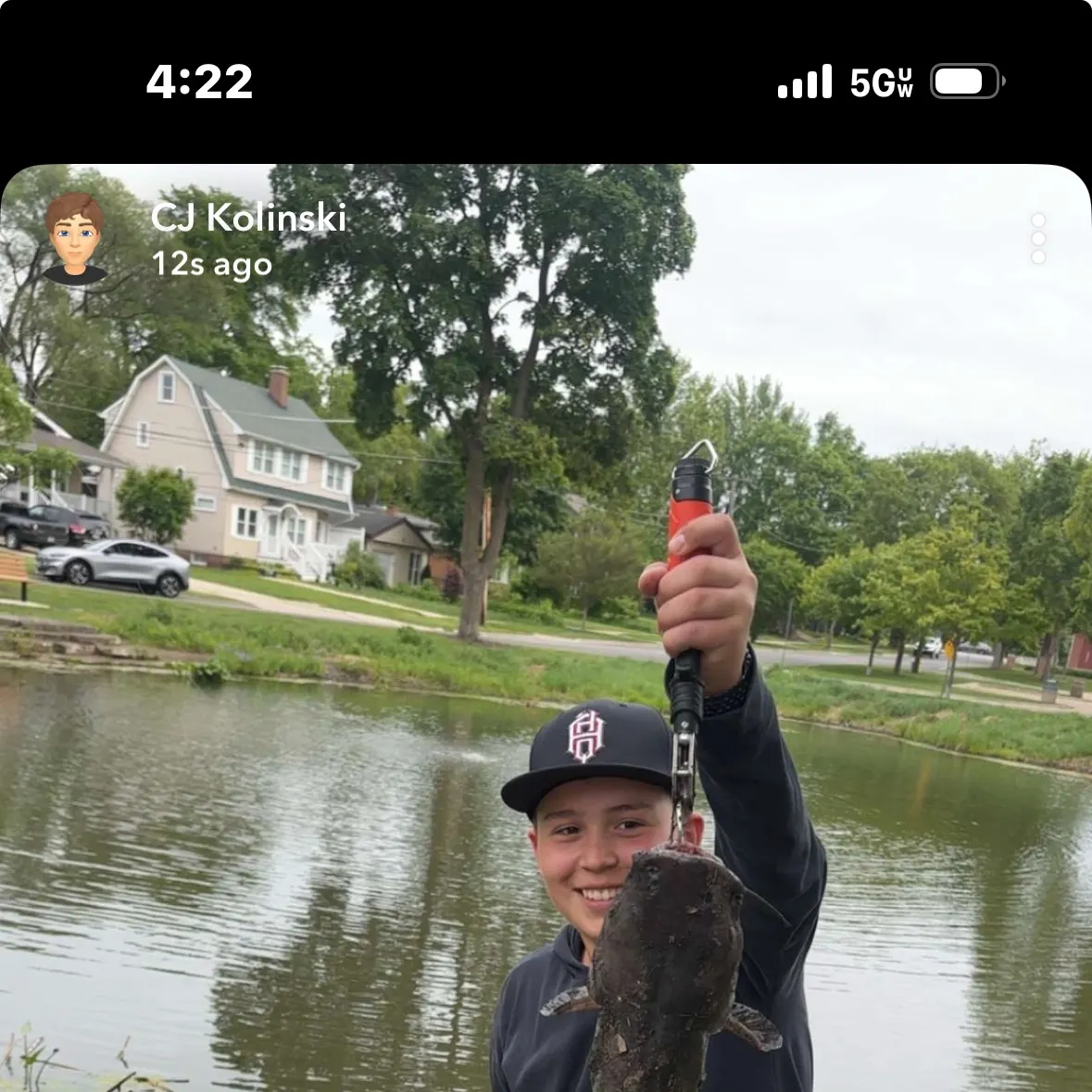 recently logged catches
