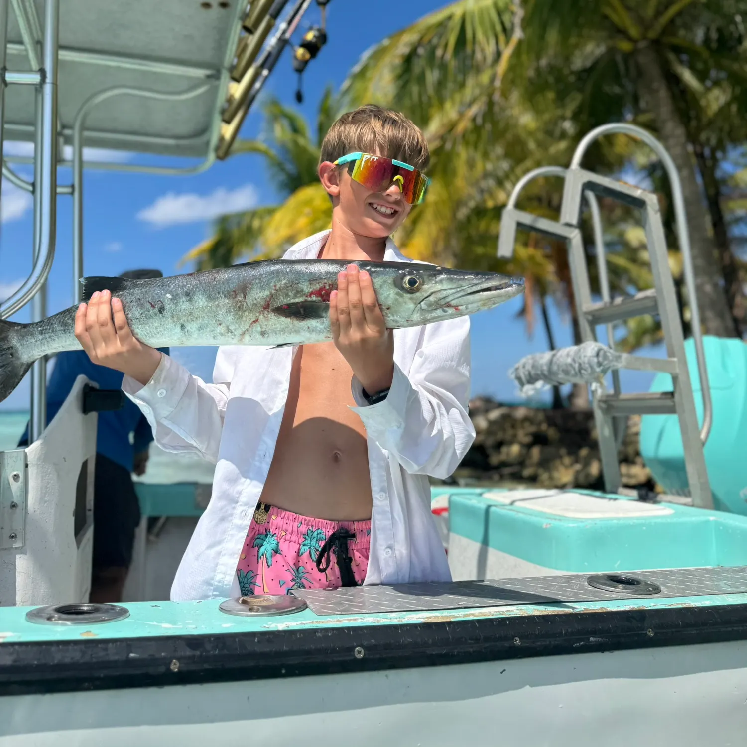 Great barracuda caught on Fishbrain