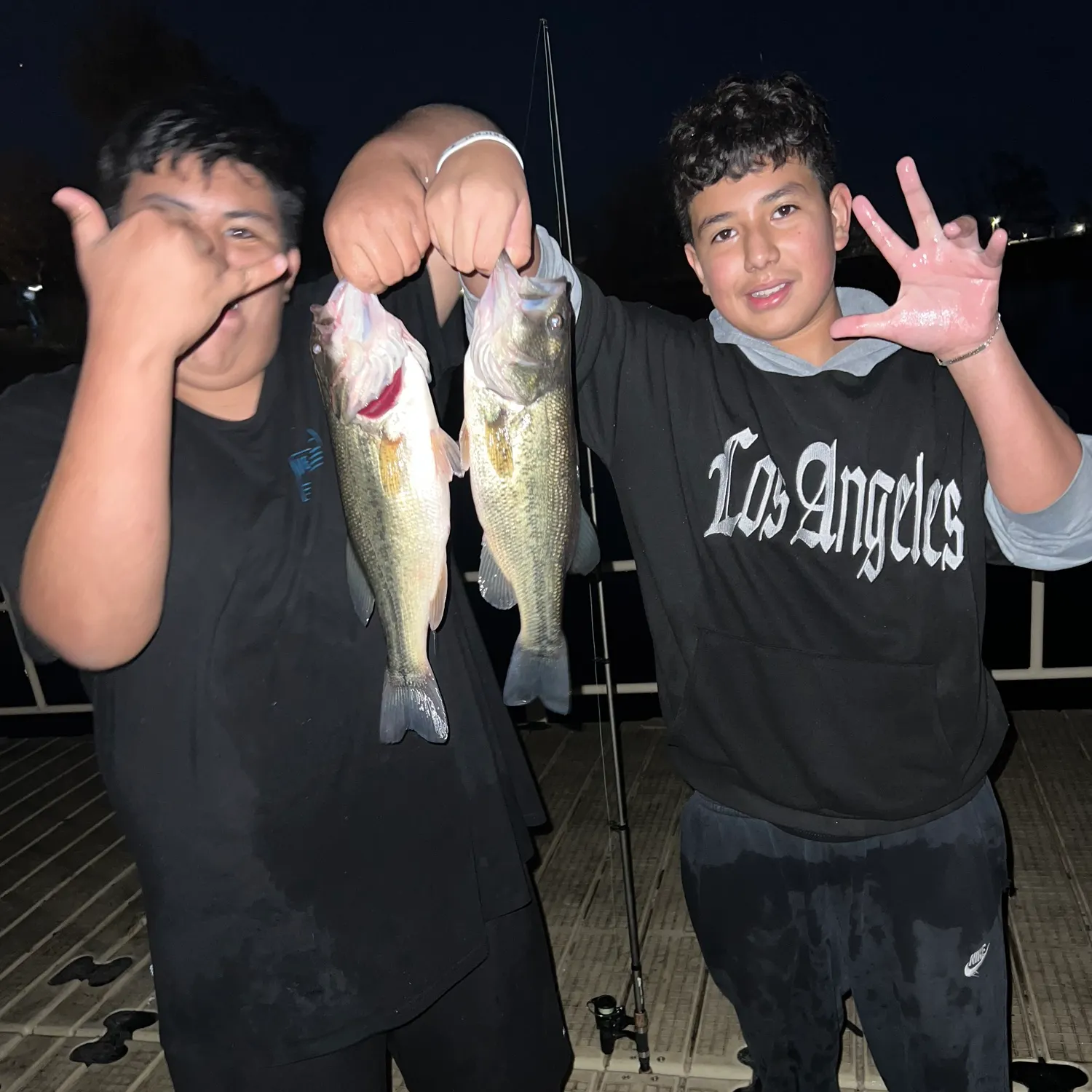 recently logged catches