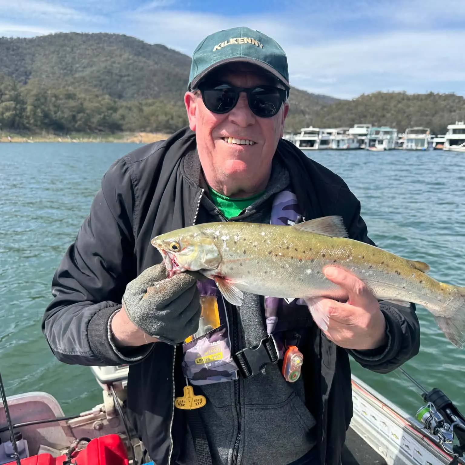 Brown trout caught on Fishbrain