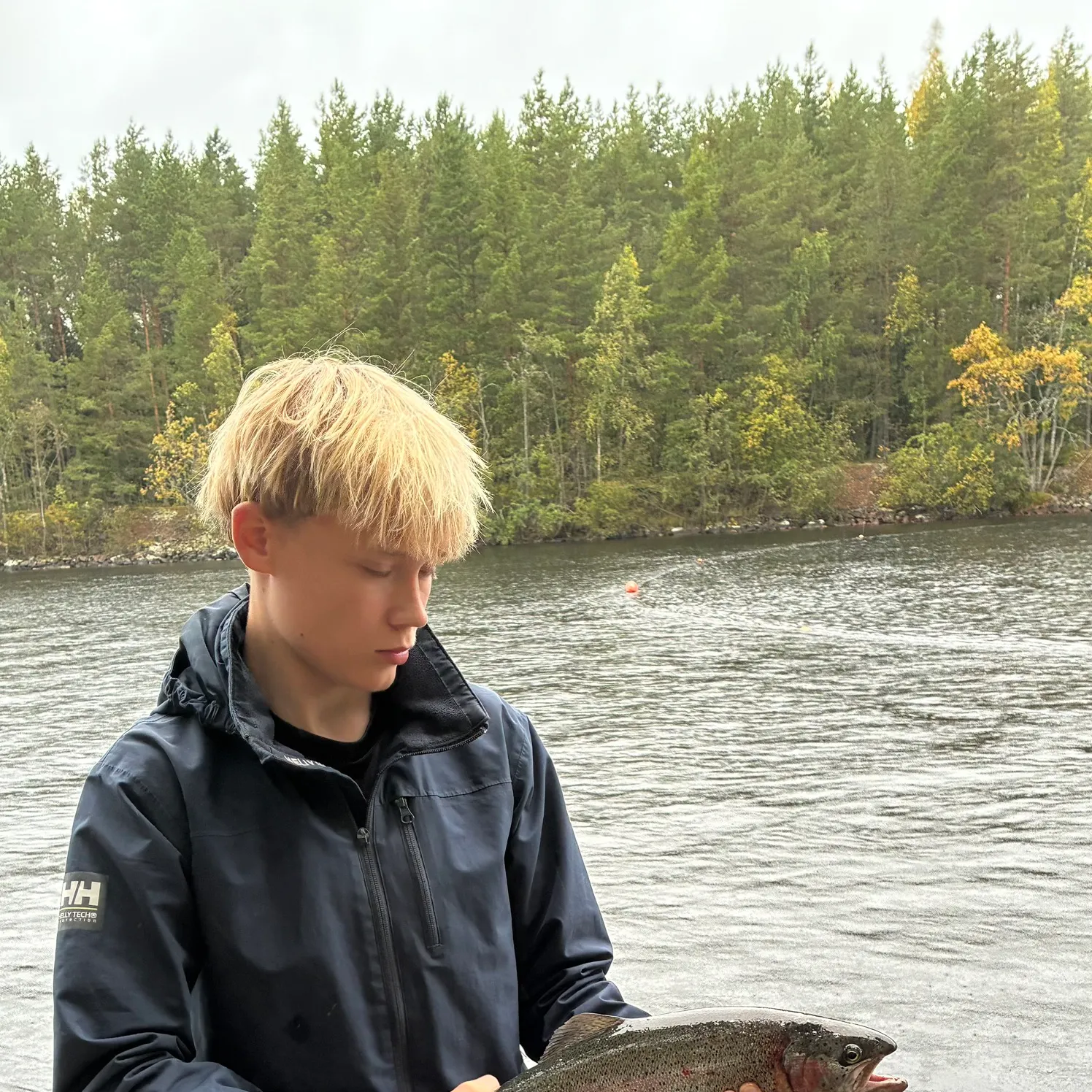 Rainbow trout caught on Fishbrain