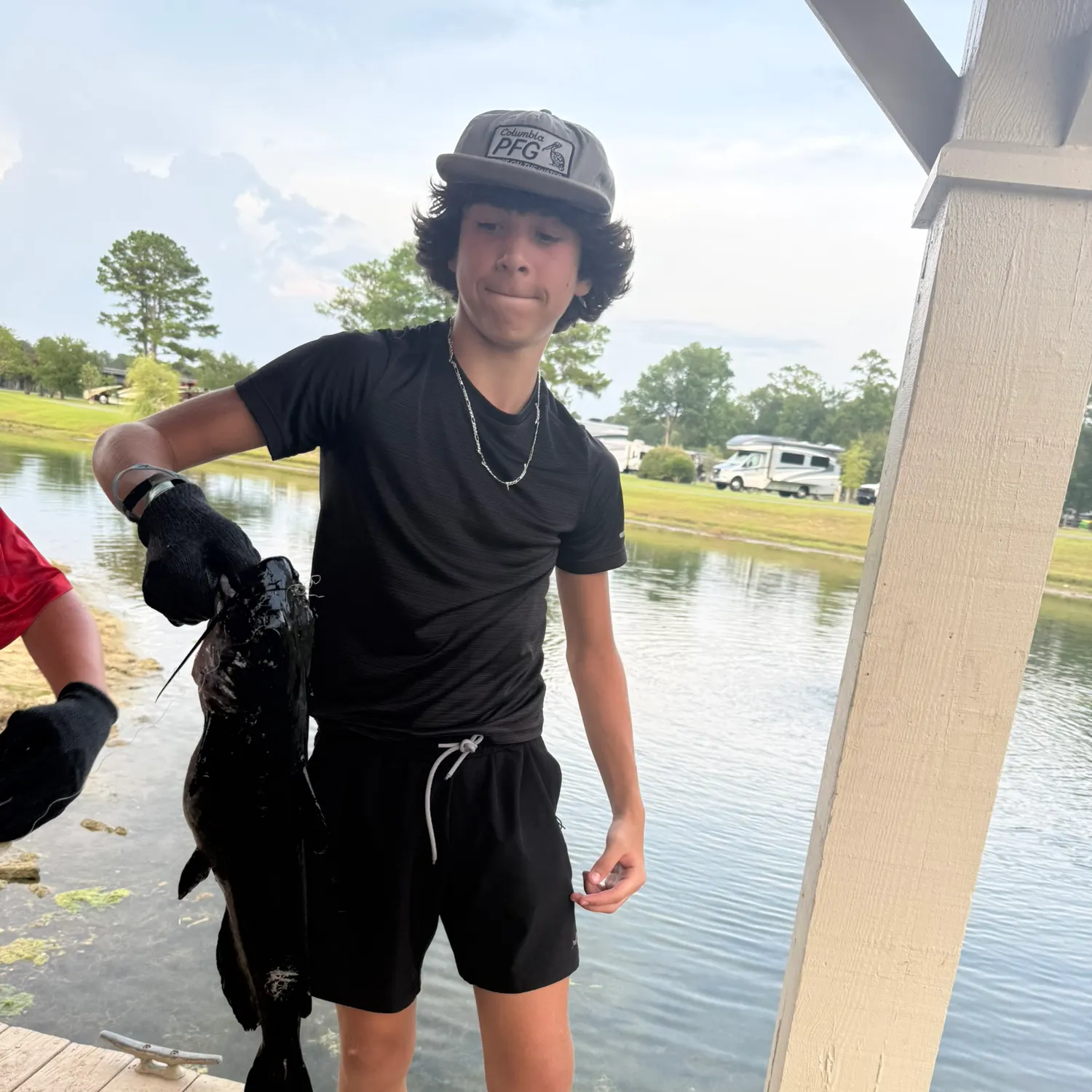 Channel catfish caught on Fishbrain
