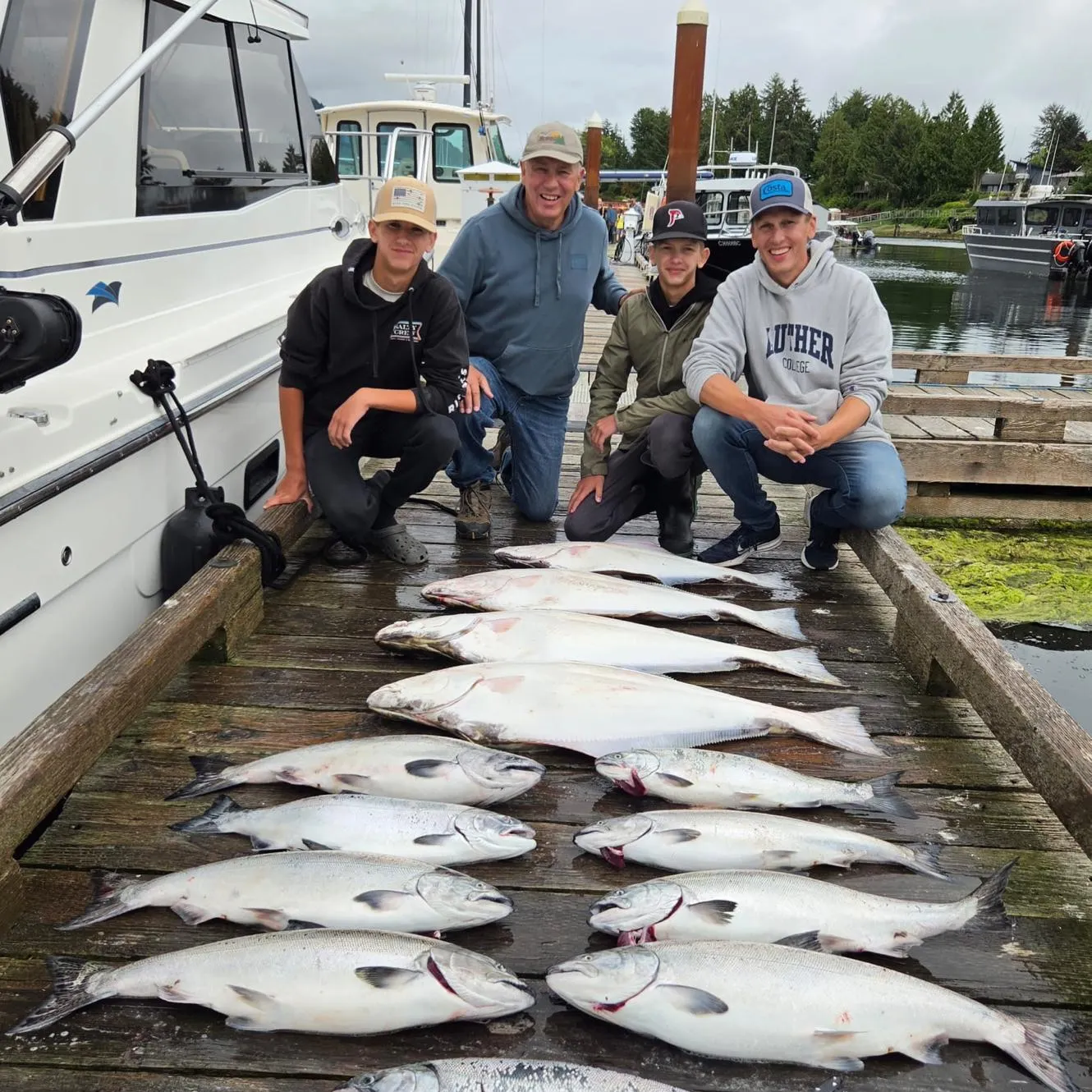 recently logged catches