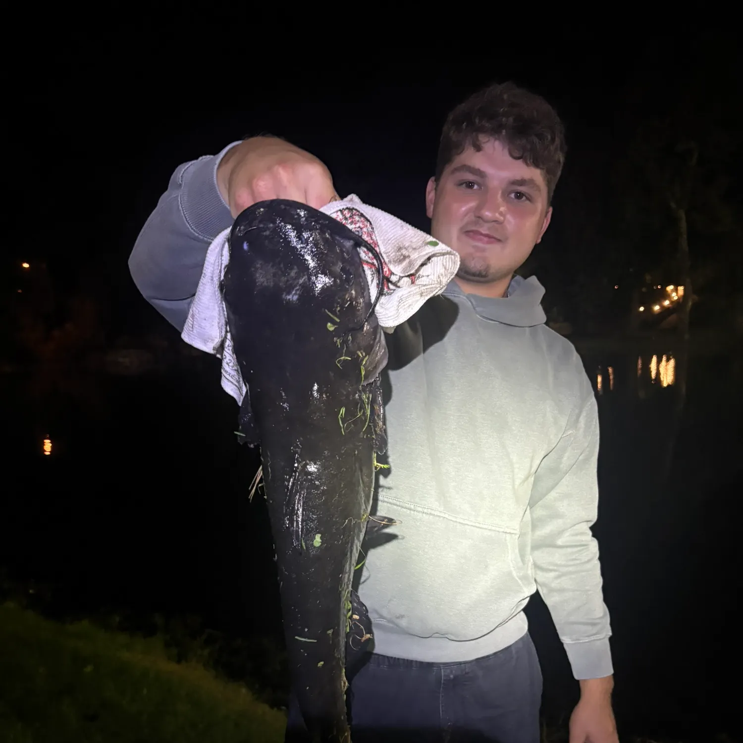 Channel catfish caught on Fishbrain