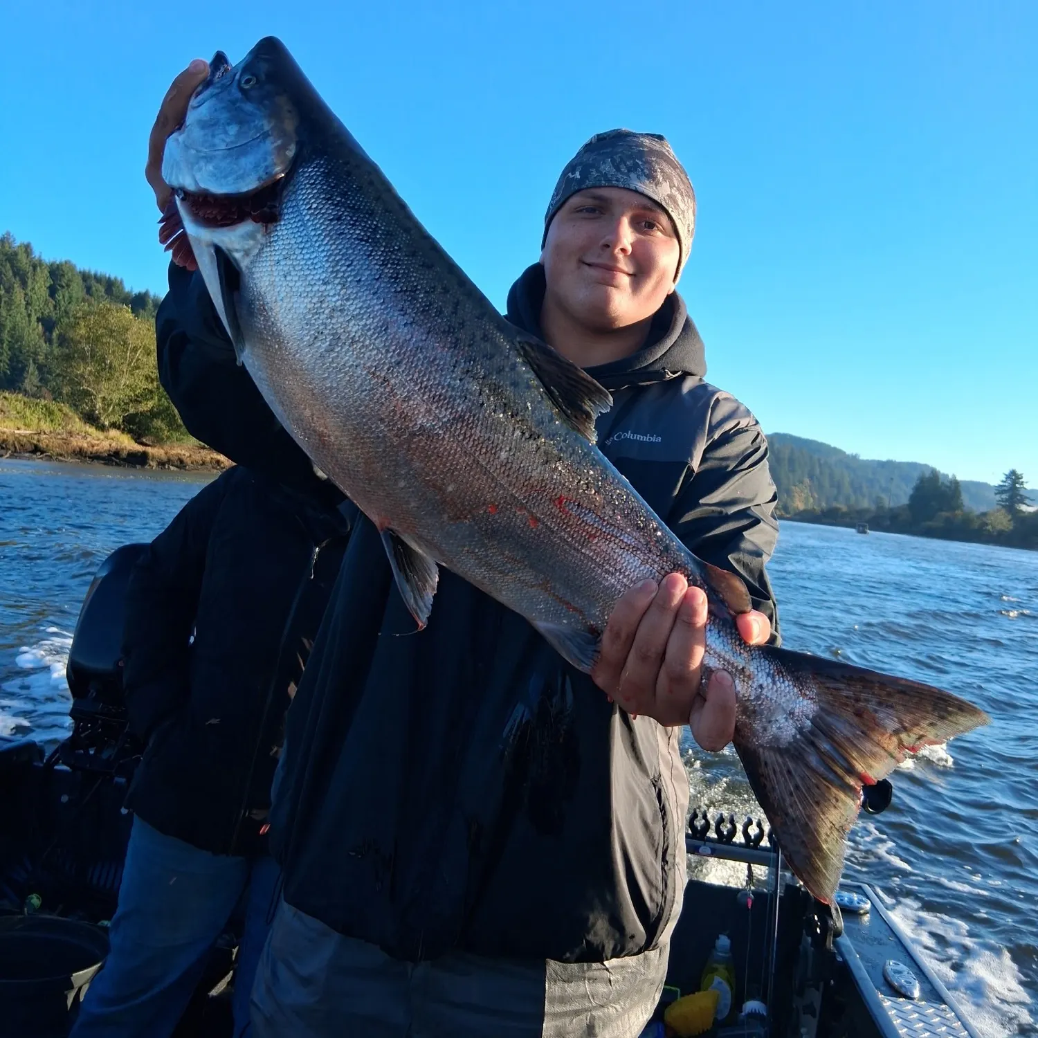 Chinook salmon caught on Fishbrain