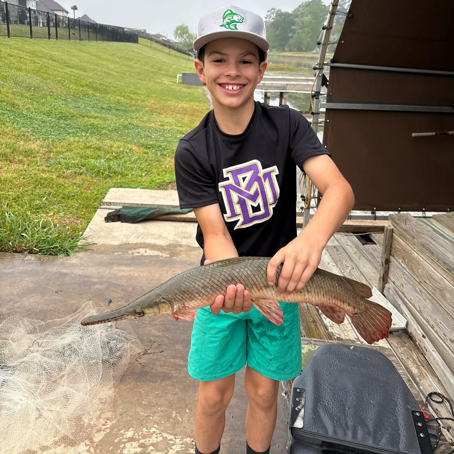 The most recent Shortnose gar catches on Fishbrain