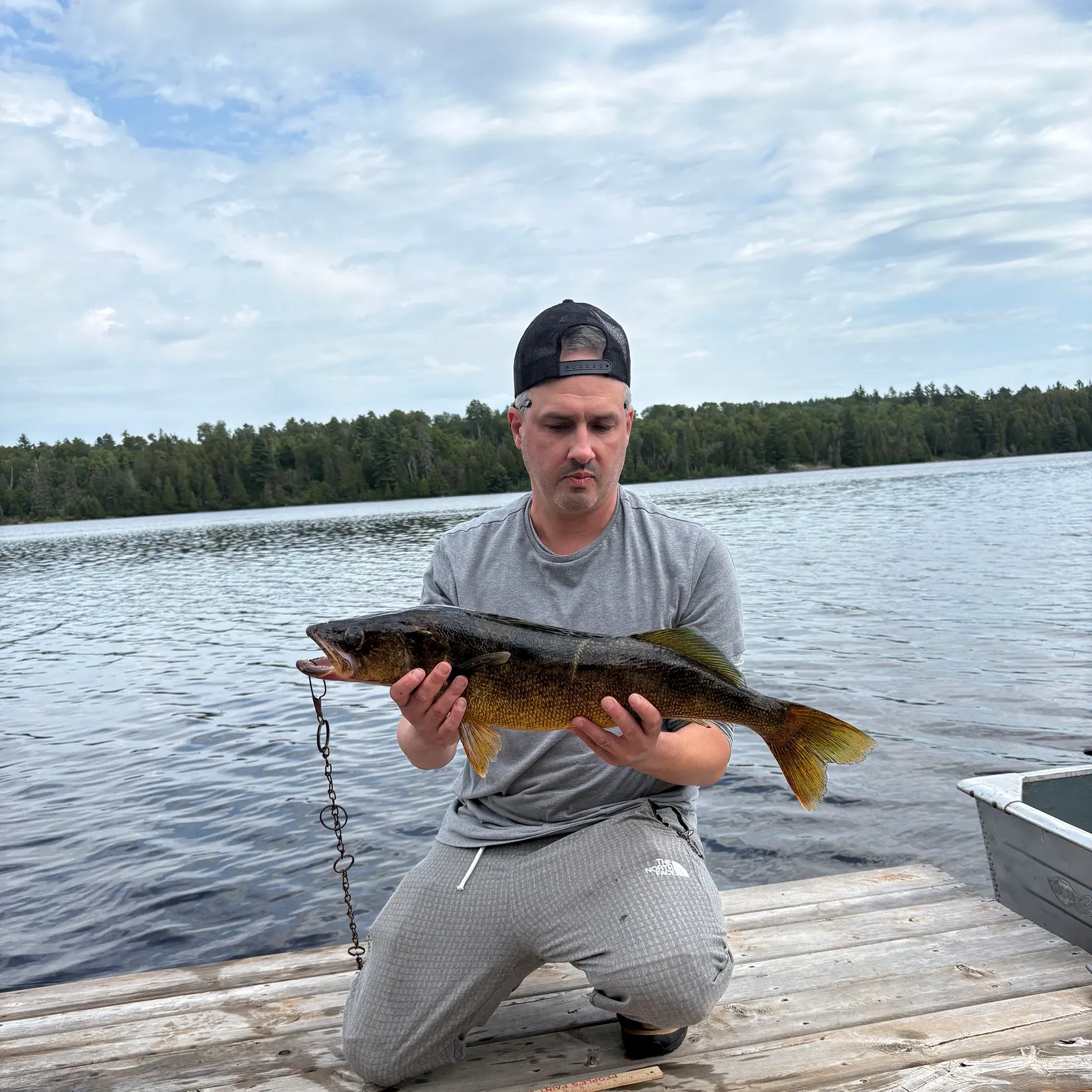 Walleye caught on Fishbrain