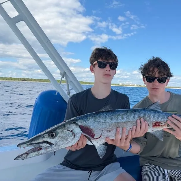 The most recent Great barracuda catches on Fishbrain