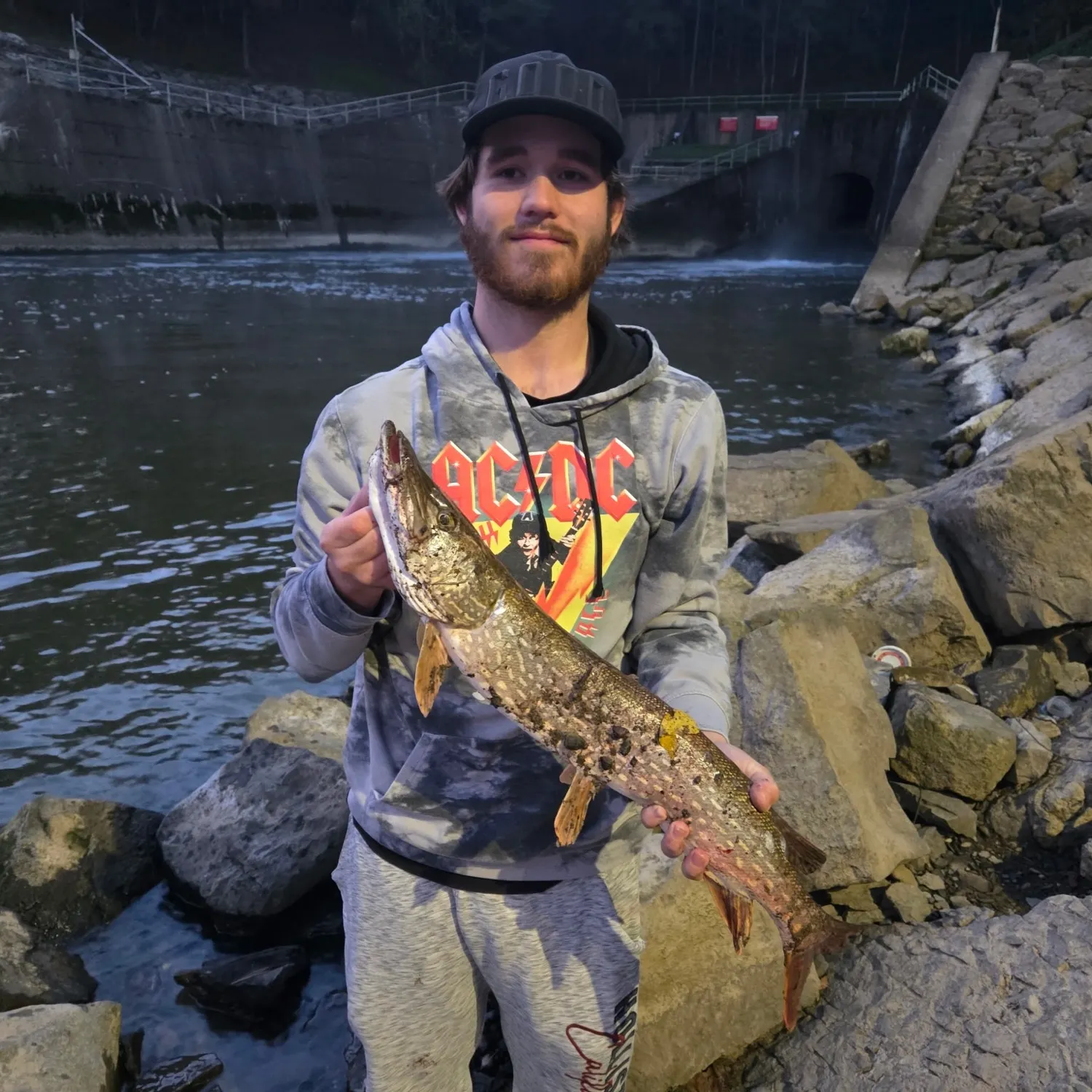 Northern pike caught on Fishbrain