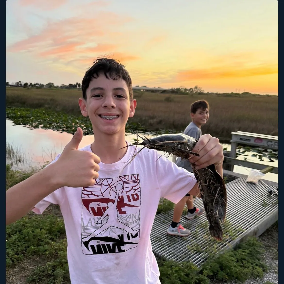 The most recent Walking catfish catches on Fishbrain