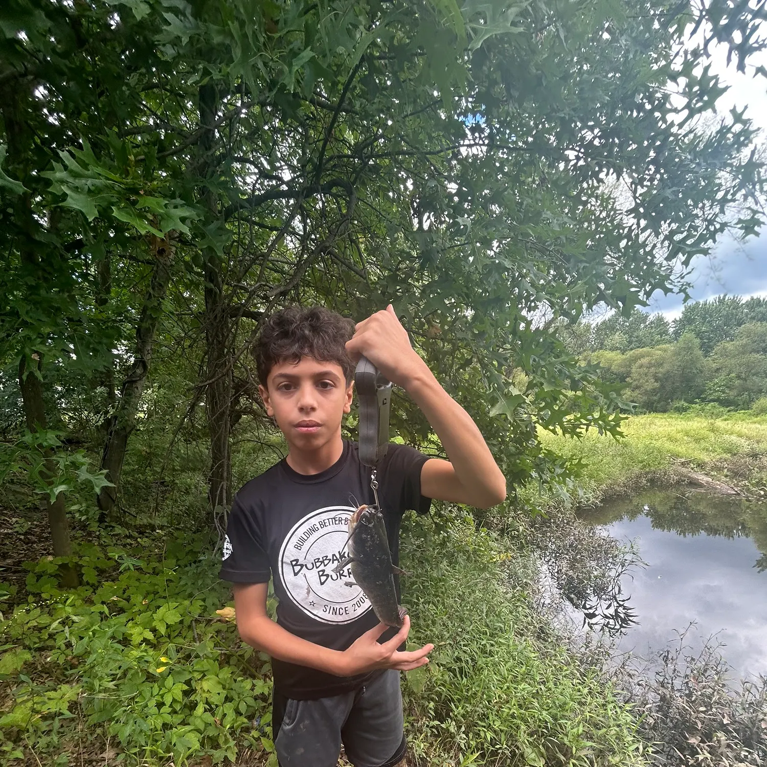 Black bullhead caught on Fishbrain