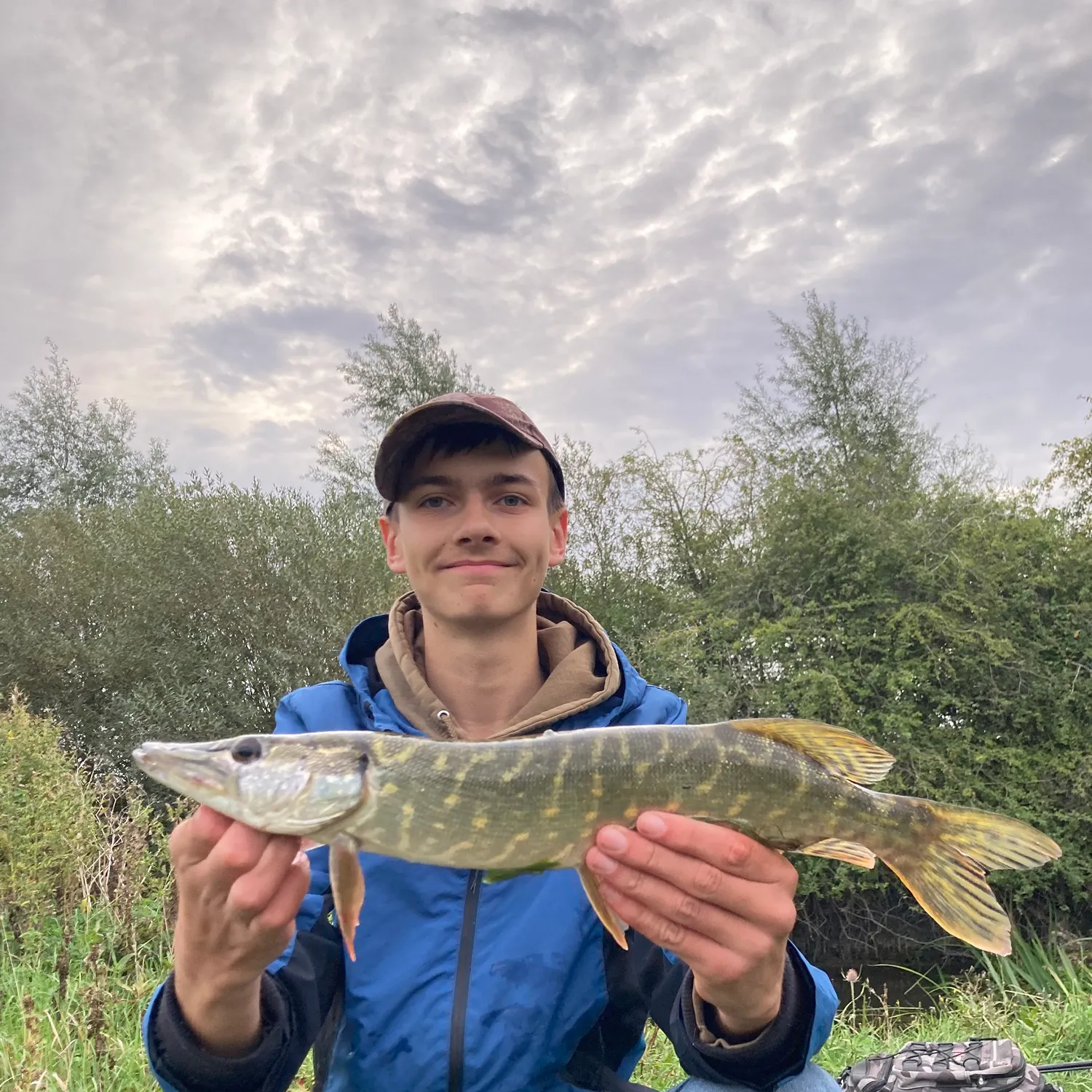 Northern pike caught on Fishbrain
