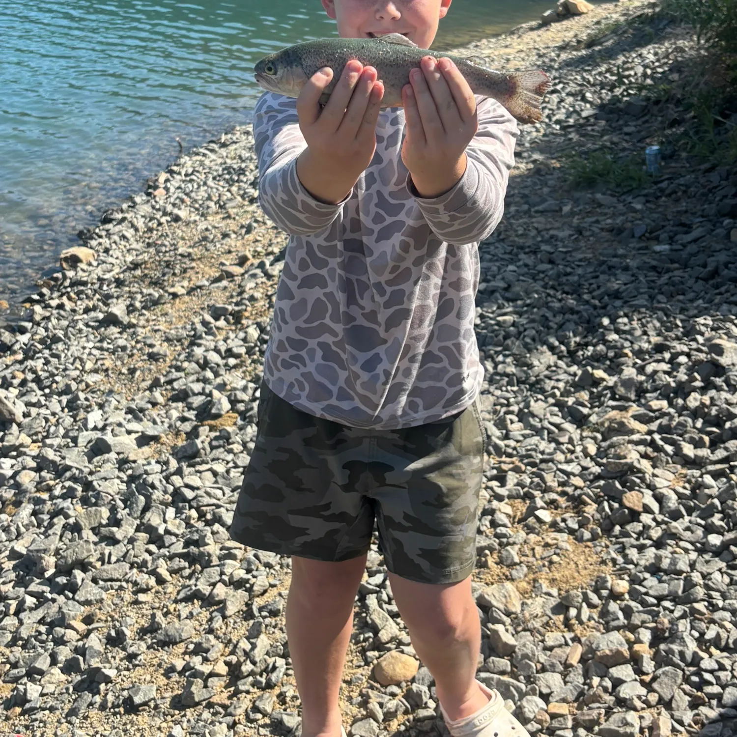 Rainbow trout caught on Fishbrain
