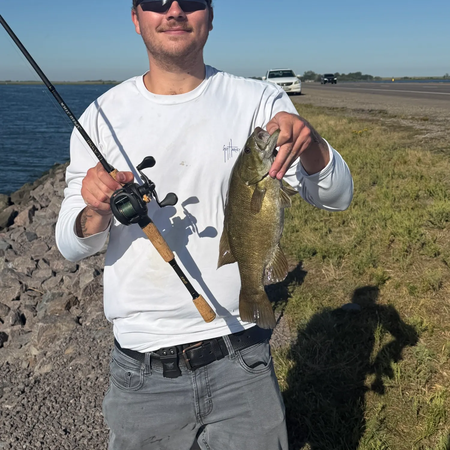 Smallmouth bass caught on Fishbrain