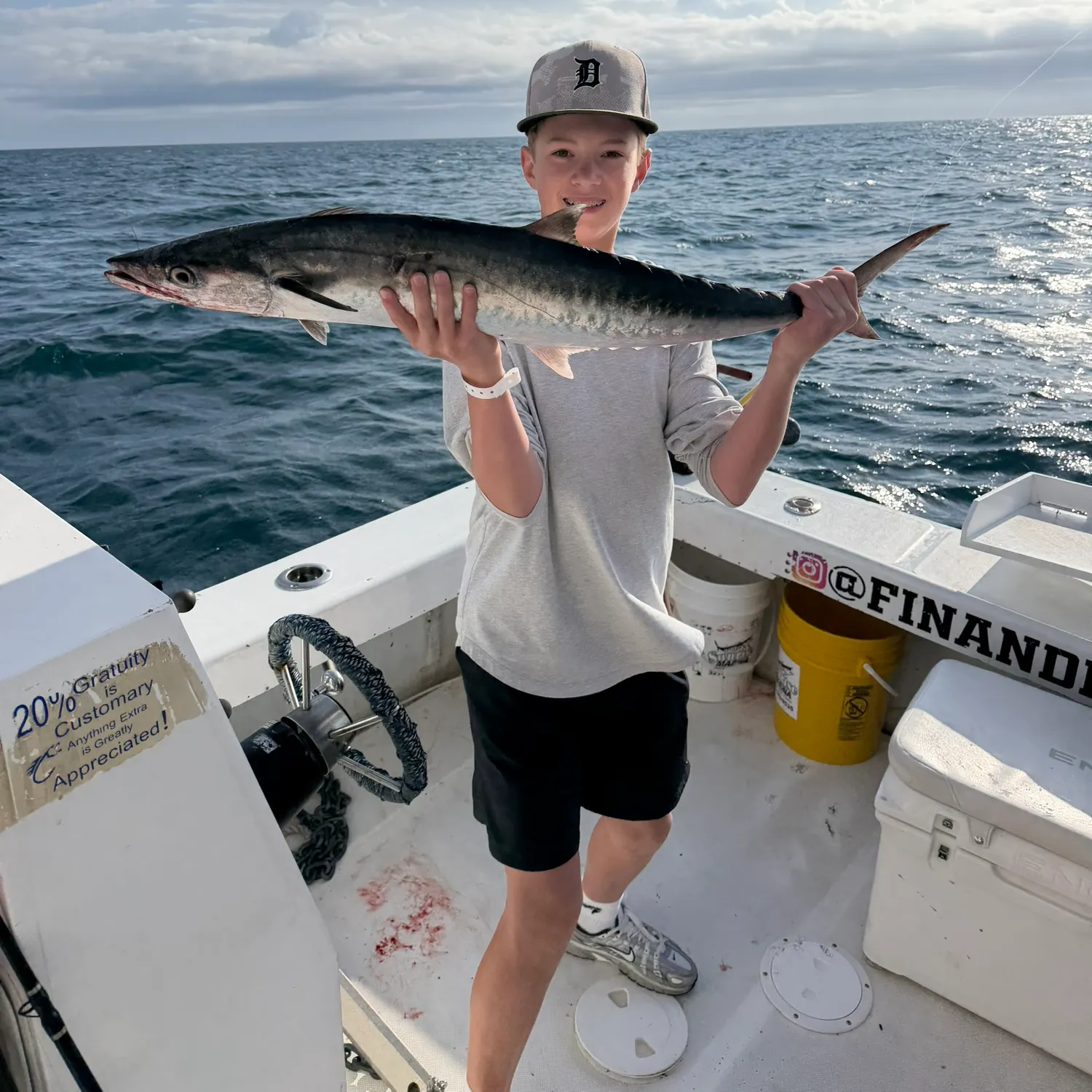 The most recent King mackerel catches on Fishbrain