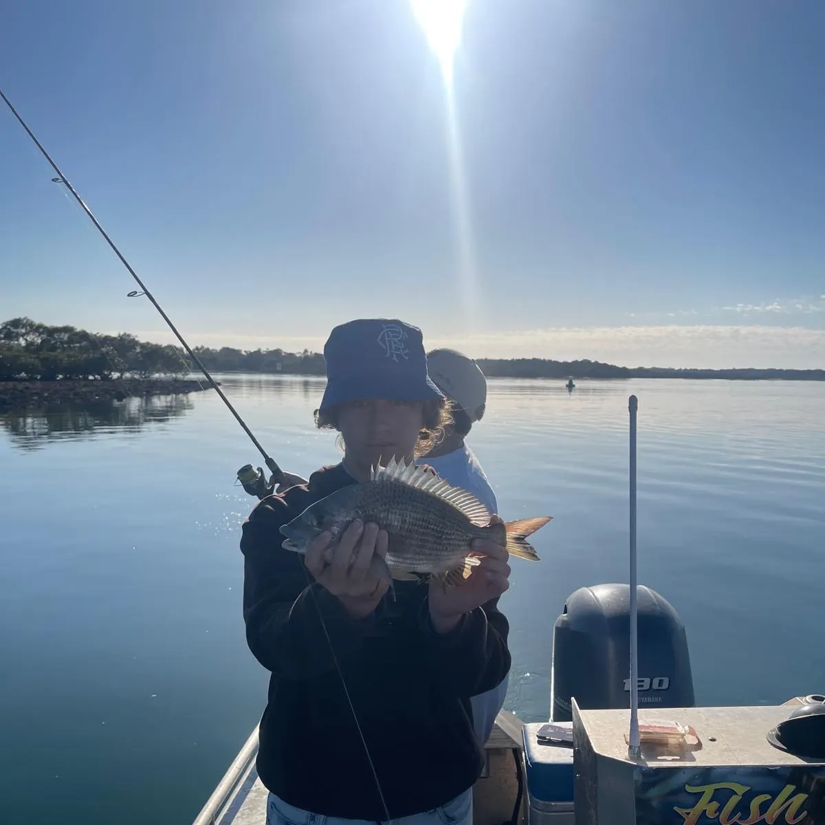 Surf bream caught on Fishbrain