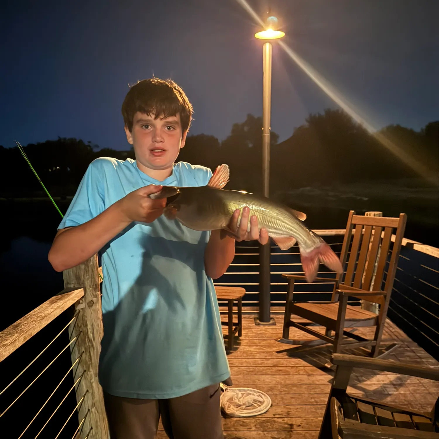 Channel catfish caught on Fishbrain