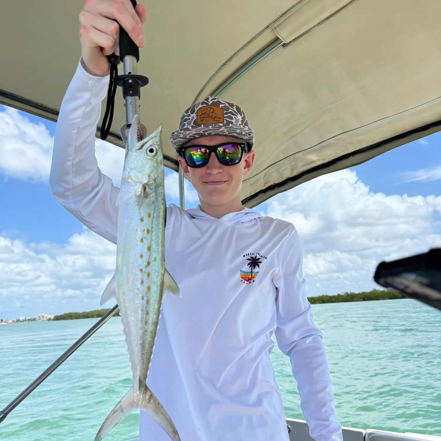 The most recent Spanish mackerel catches on Fishbrain