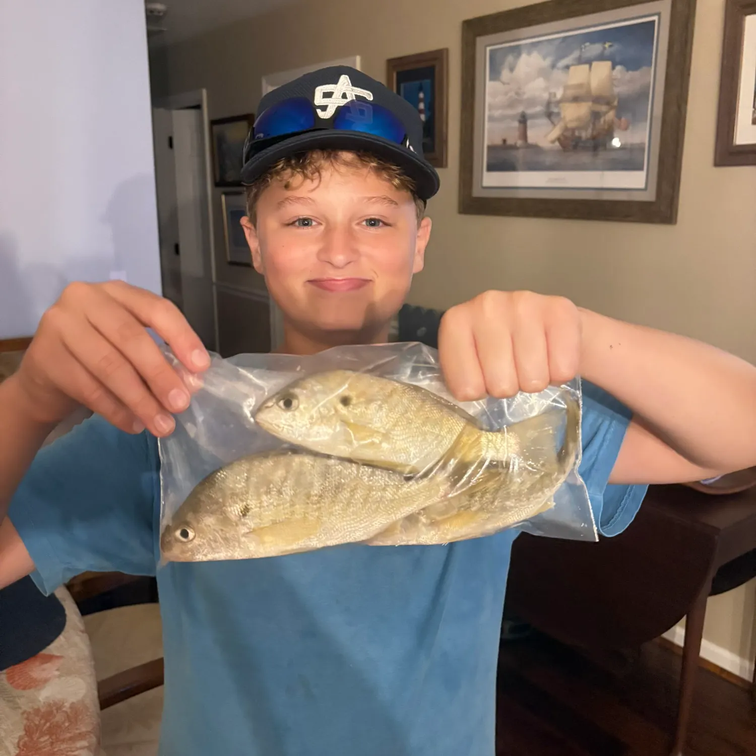 recently logged catches