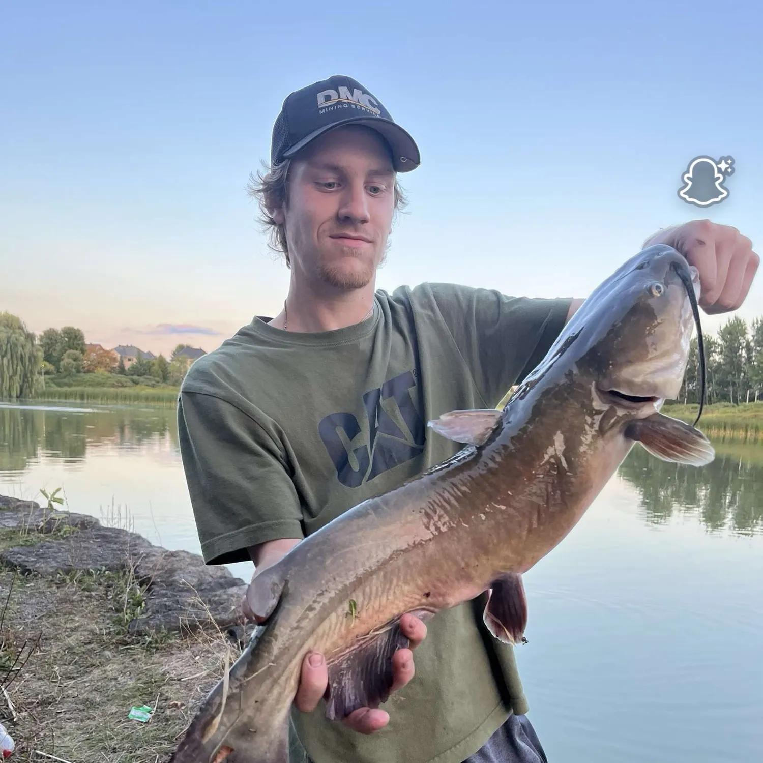 Channel catfish caught on Fishbrain