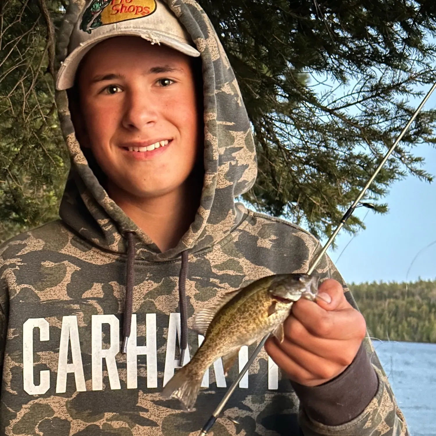 Smallmouth bass caught on Fishbrain